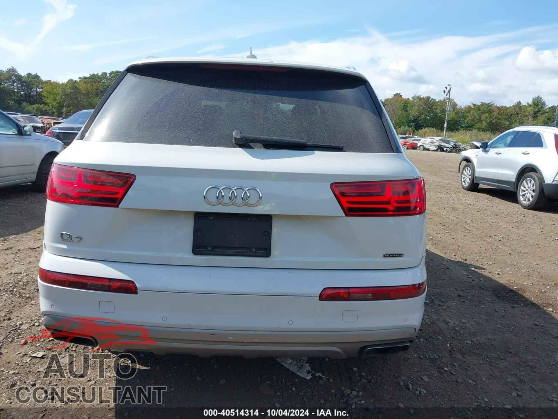 AUDI Q7 2017 - WA1AHAF75HD041603