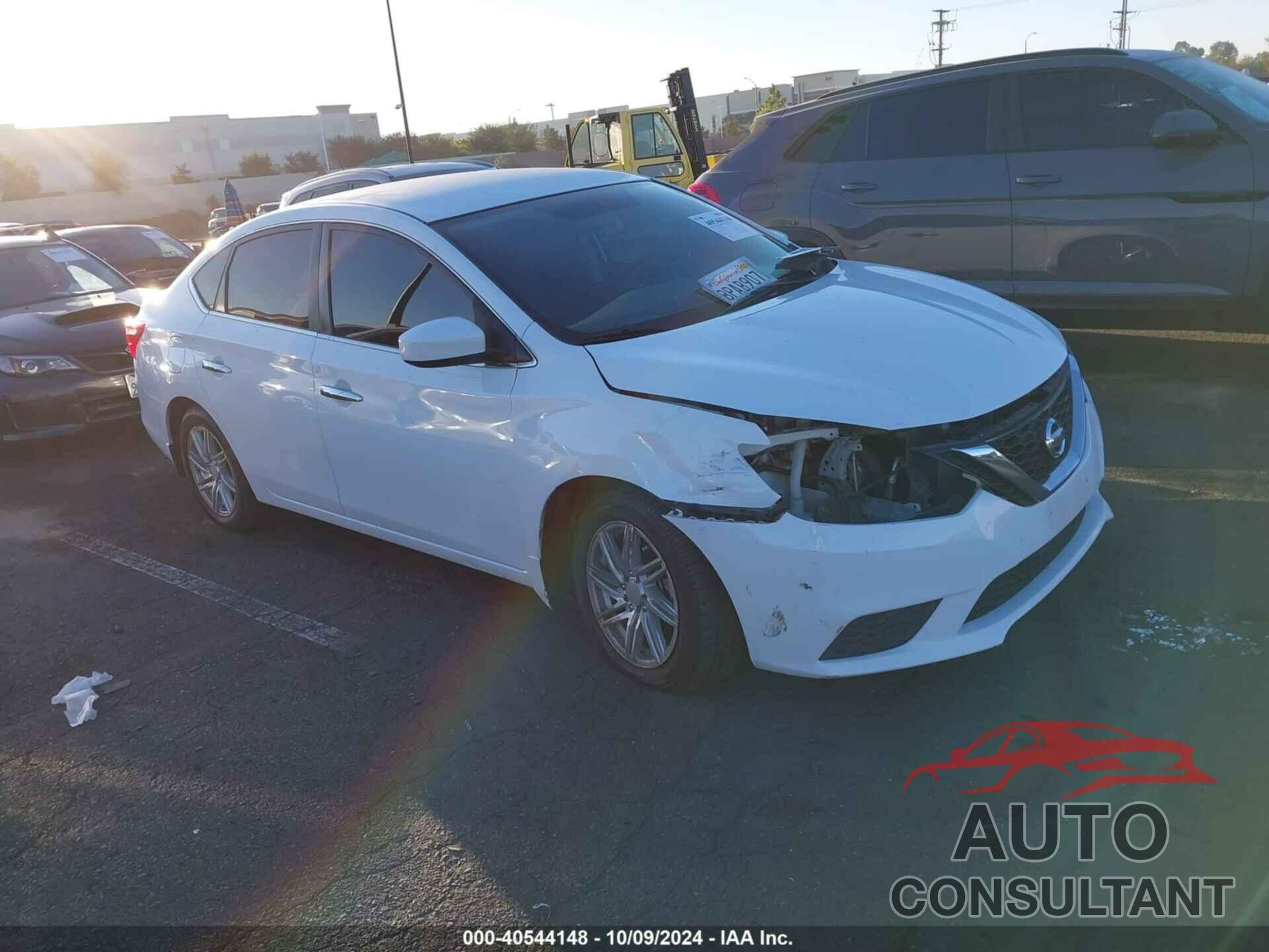 NISSAN SENTRA 2019 - 3N1AB7AP1KY421689