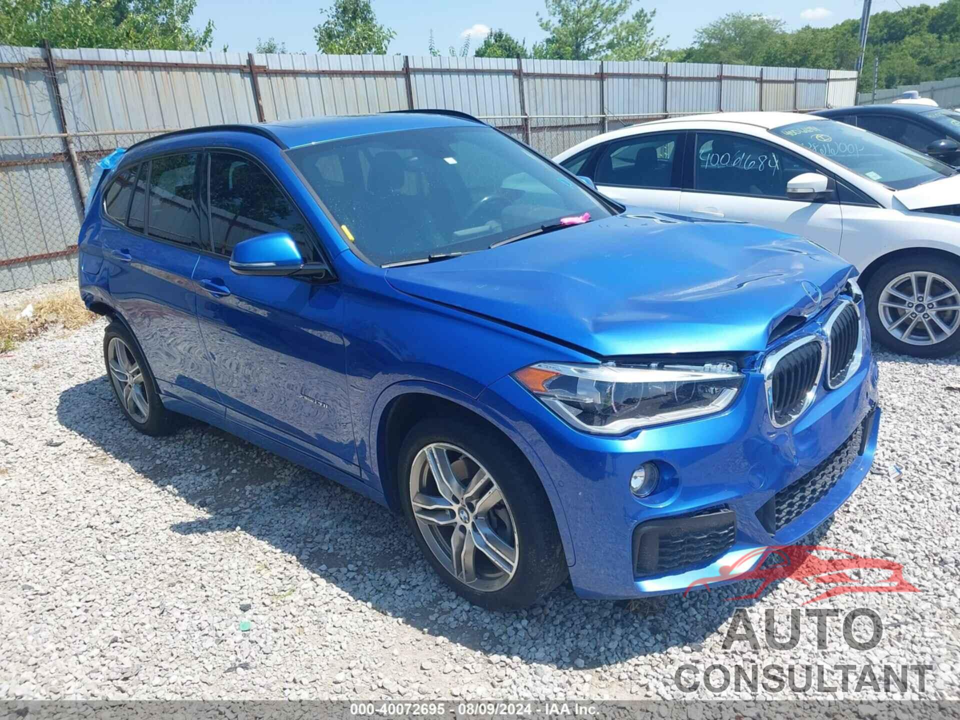 BMW X1 2017 - WBXHT3C35H5F84238