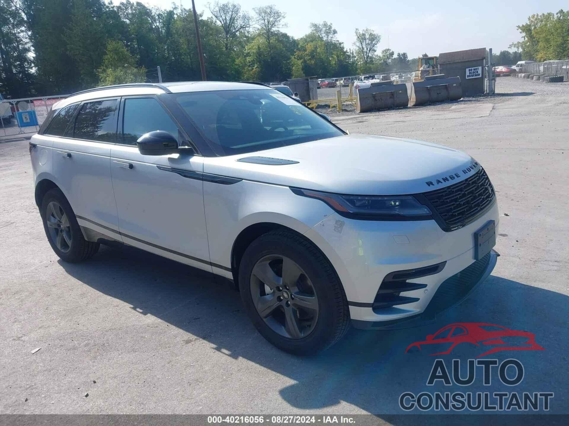 LAND ROVER RANGE ROVER VELAR 2025 - SALYL2EX9SA397595