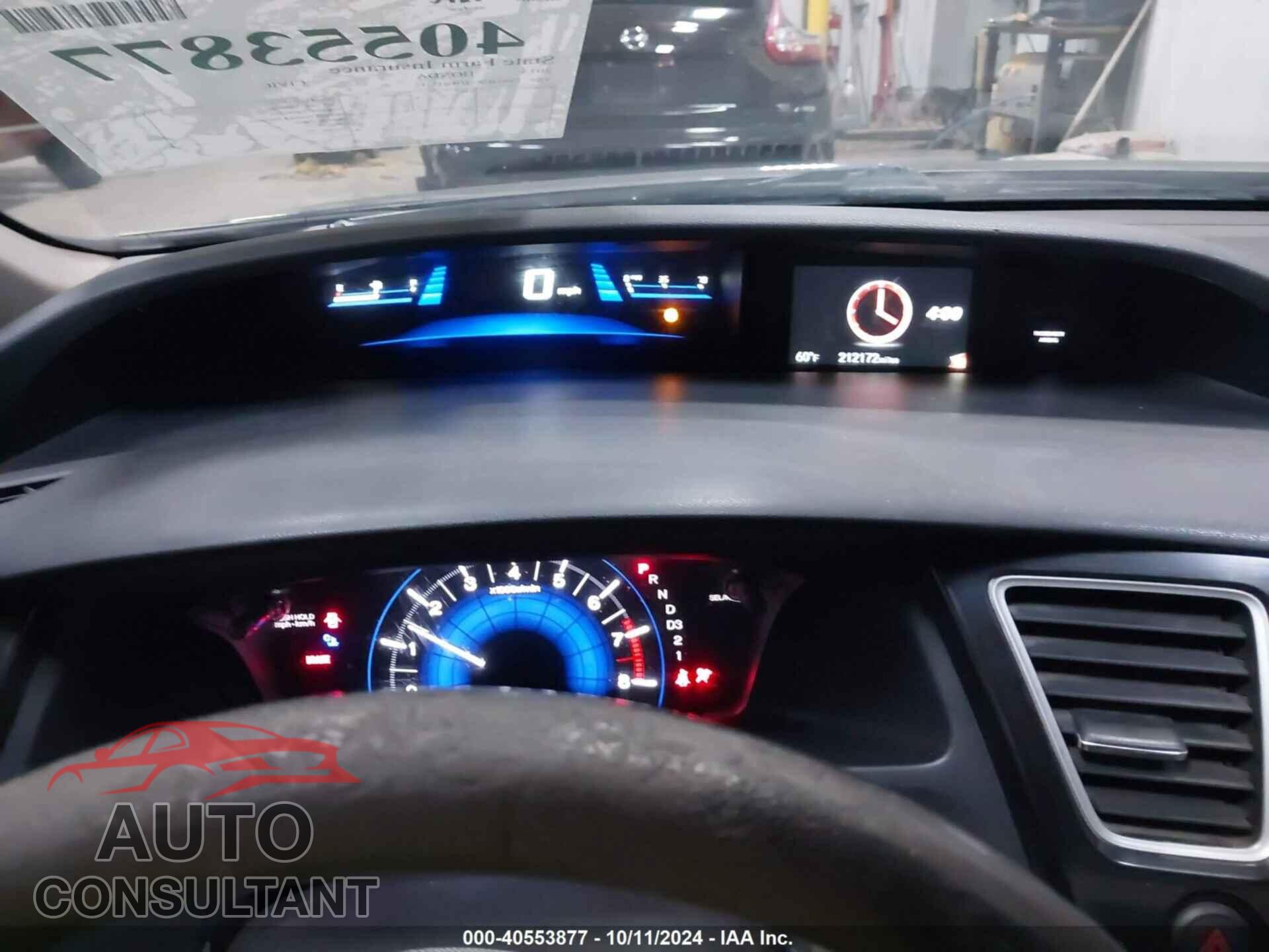 HONDA CIVIC 2013 - 19XFB2F51DE075113
