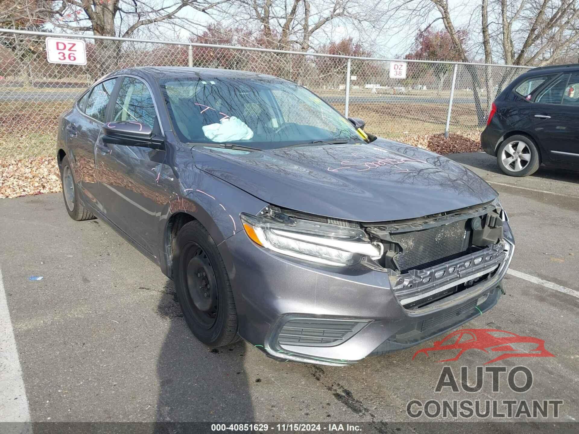 HONDA INSIGHT 2019 - 19XZE4F53KE033376