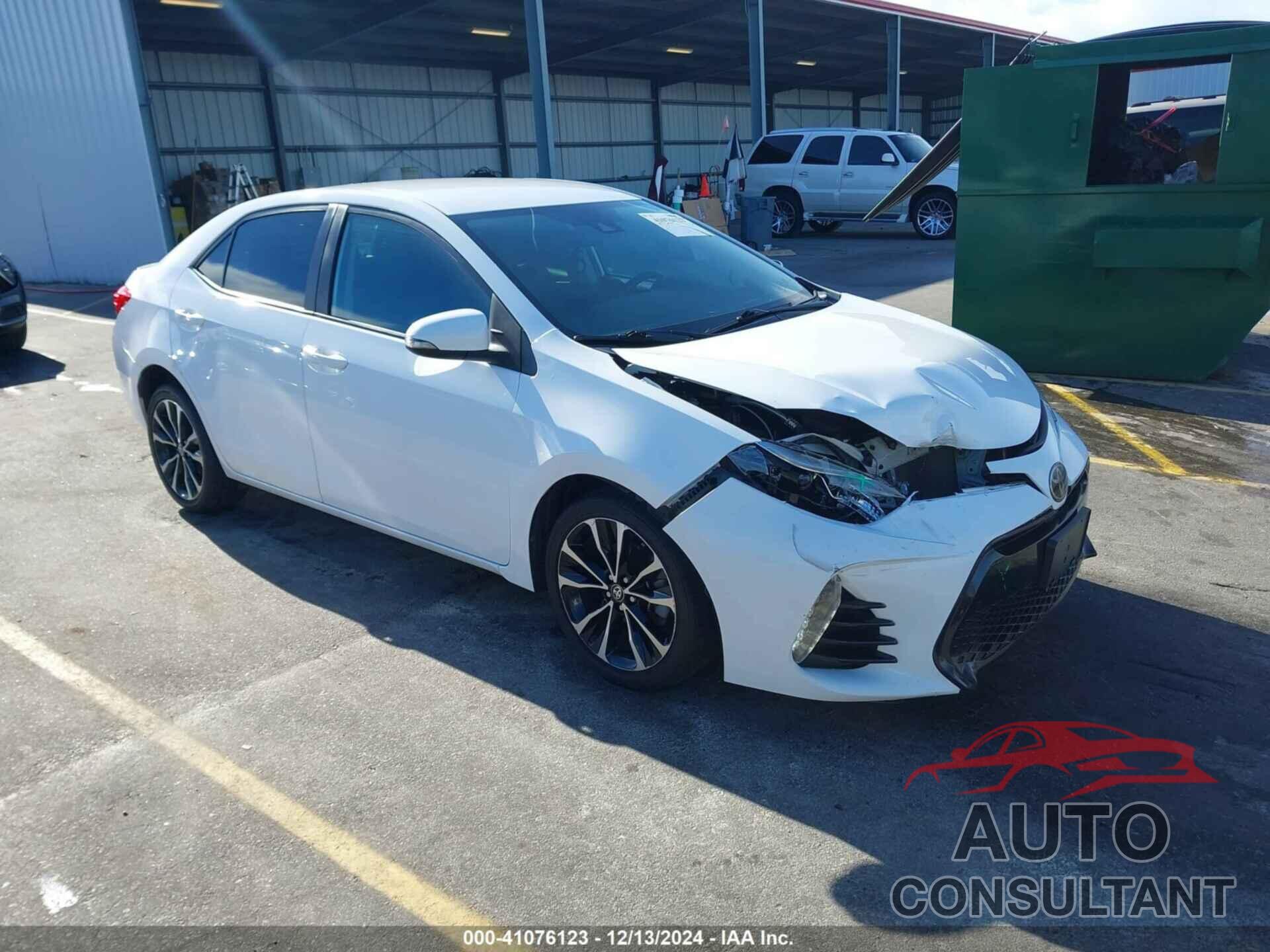 TOYOTA COROLLA 2018 - 2T1BURHE2JC026575