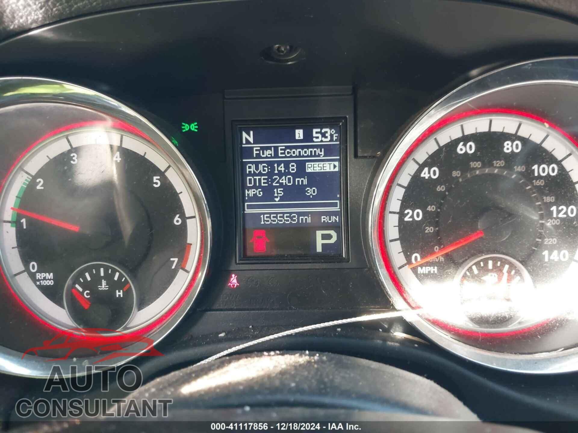 DODGE DURANGO 2013 - 1C4RDHAG0DC598245