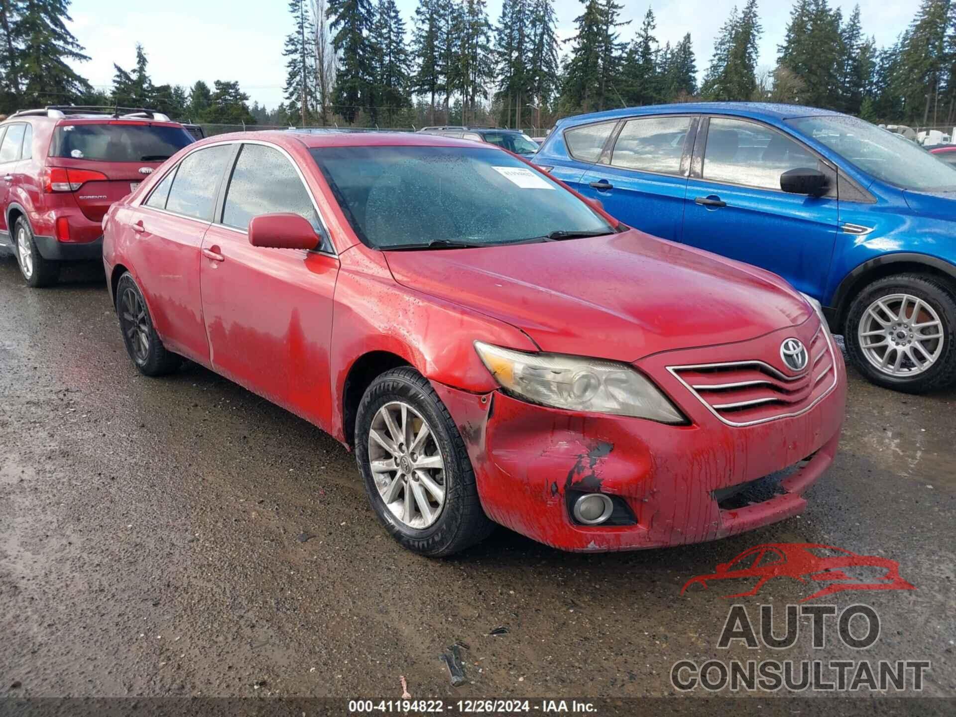TOYOTA CAMRY 2011 - 4T1BF3EK6BU771380