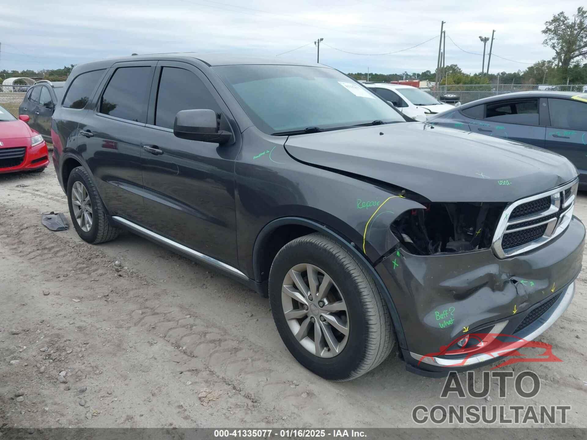 DODGE DURANGO 2017 - 1C4RDHAG4HC796722