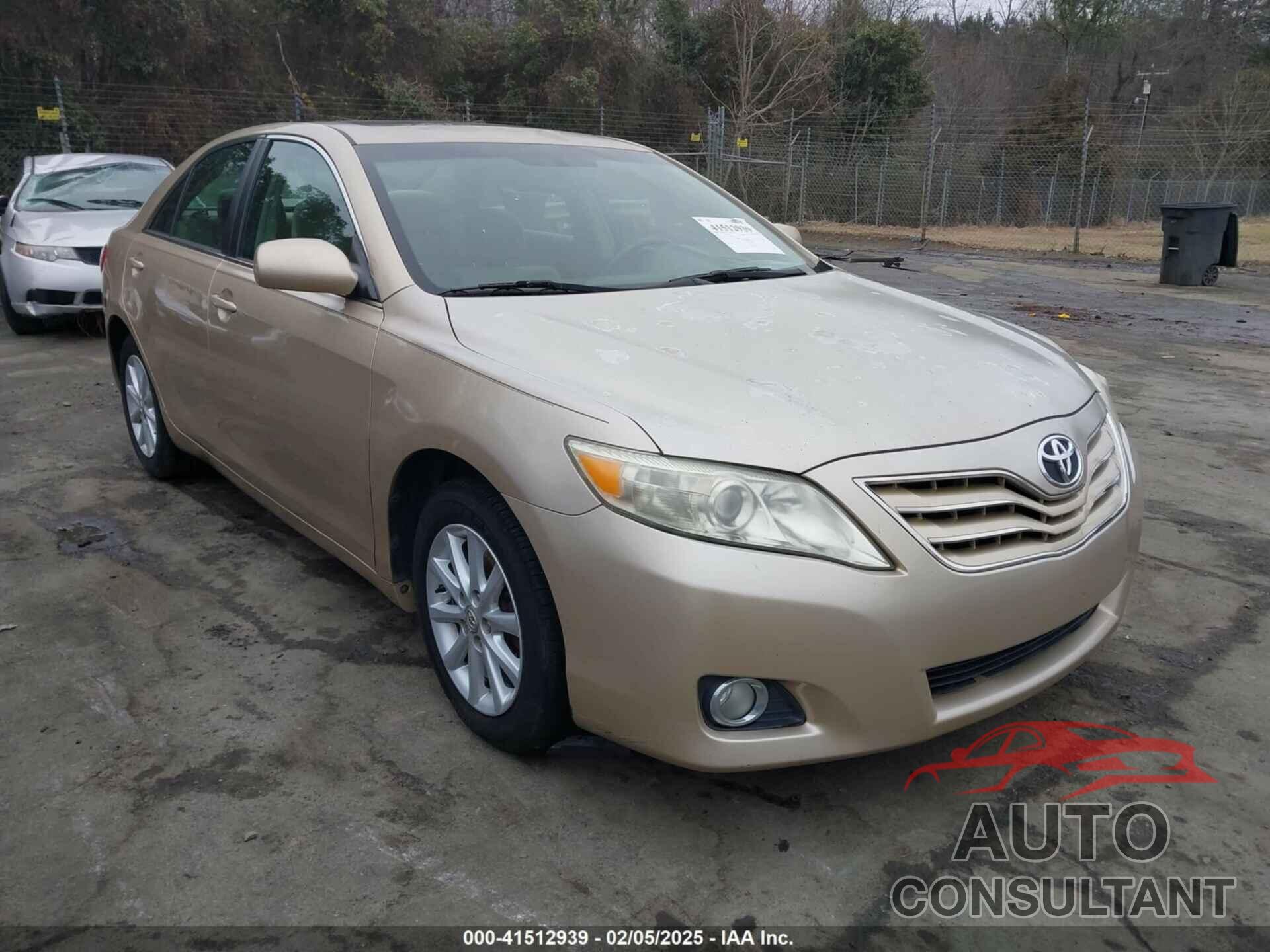 TOYOTA CAMRY 2011 - 4T1BF3EK8BU634781
