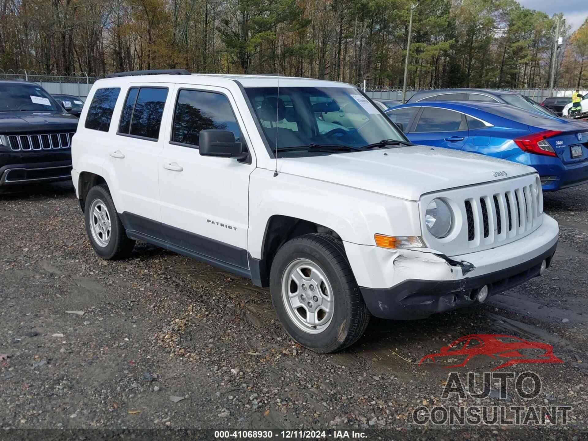 JEEP PATRIOT 2015 - 1C4NJPBB0FD122224