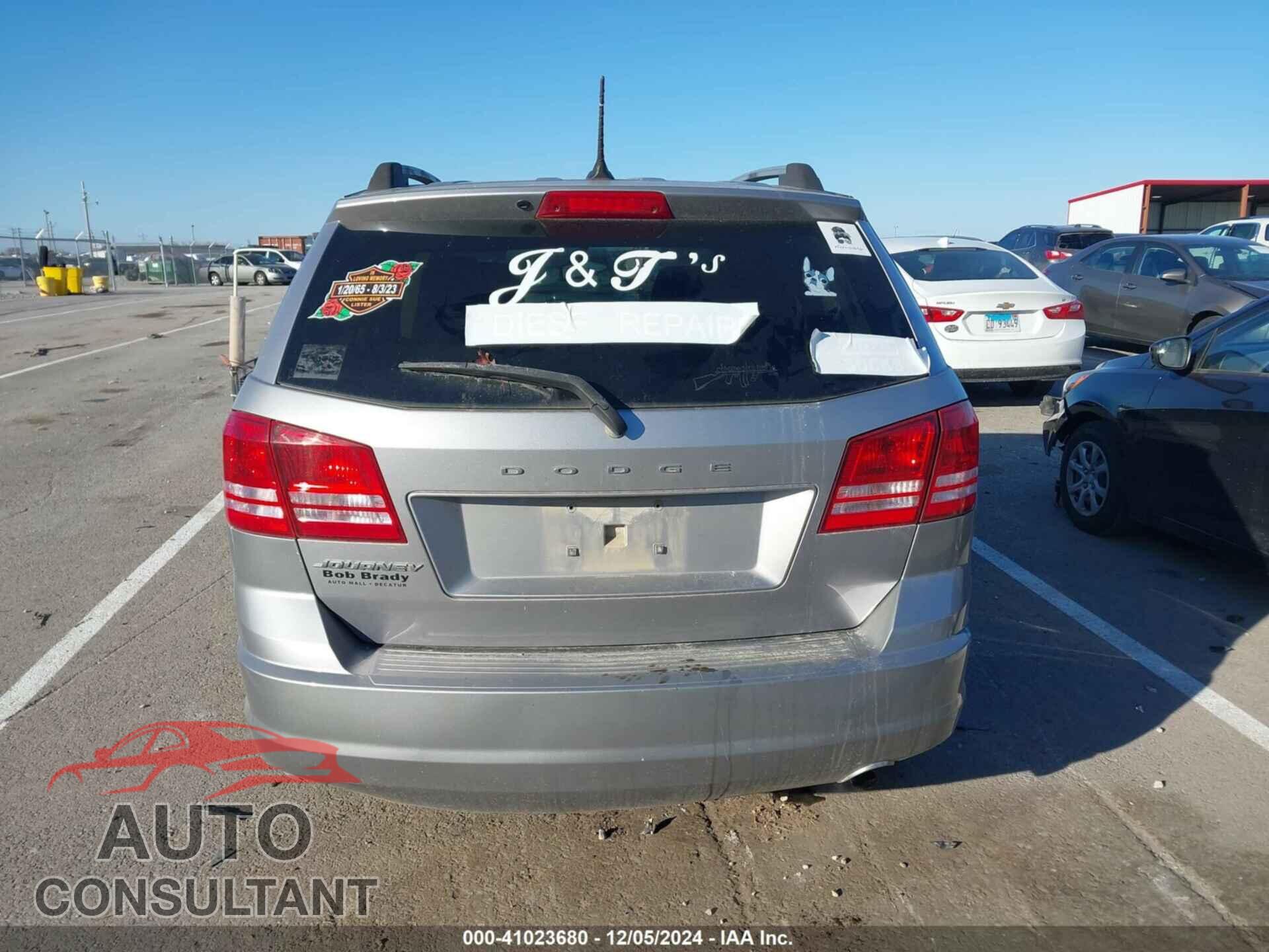 DODGE JOURNEY 2017 - 3C4PDCAB9HT673324