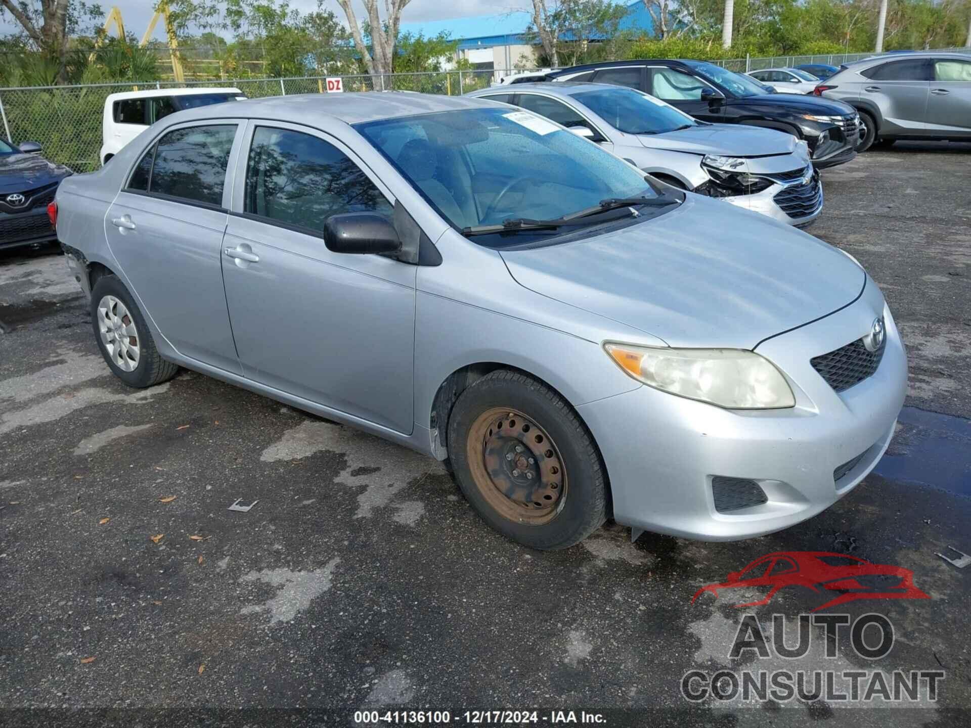 TOYOTA COROLLA 2009 - JTDBL40E799062426