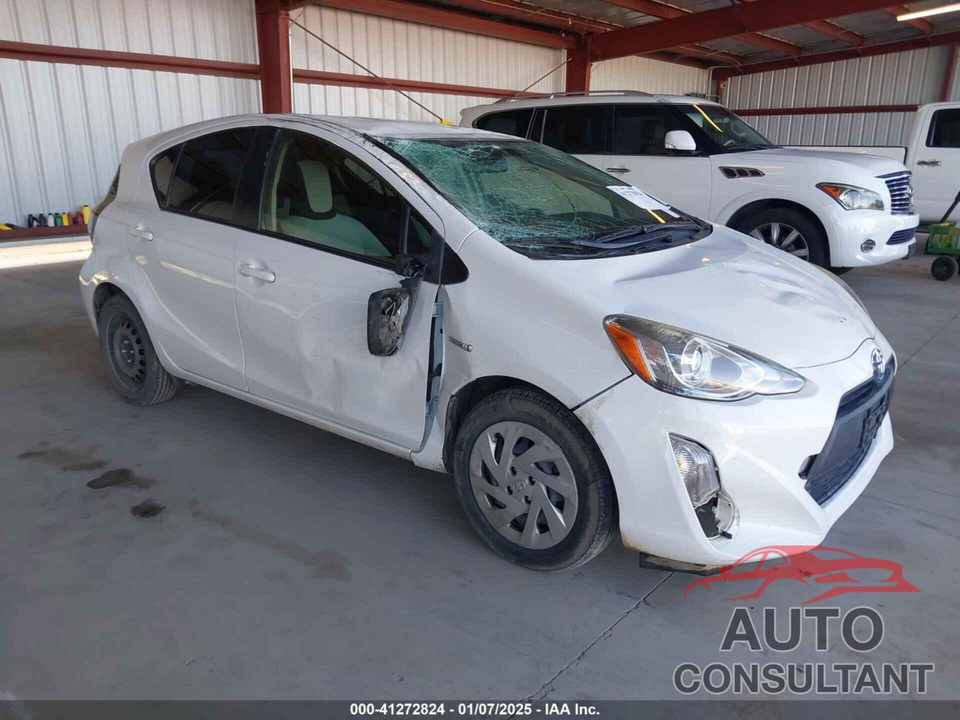TOYOTA PRIUS C 2016 - JTDKDTB37G1136023