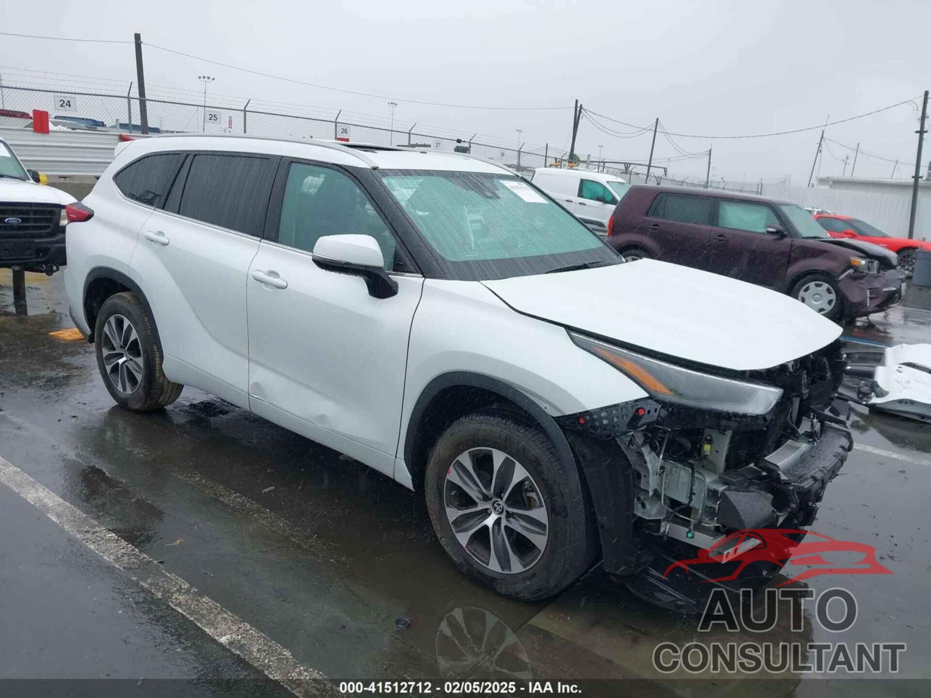 TOYOTA HIGHLANDER 2023 - 5TDKDRAH1PS504490