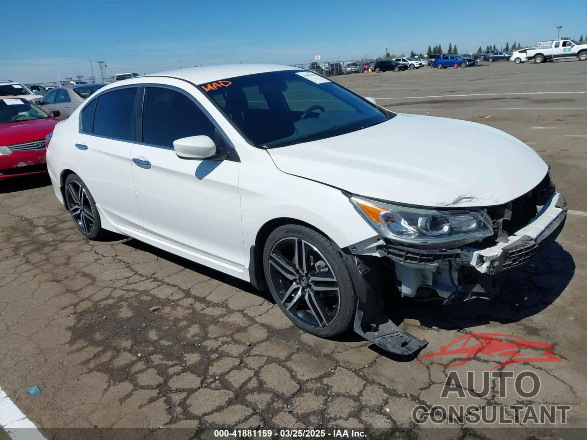 HONDA ACCORD 2017 - 1HGCR2F55HA308421