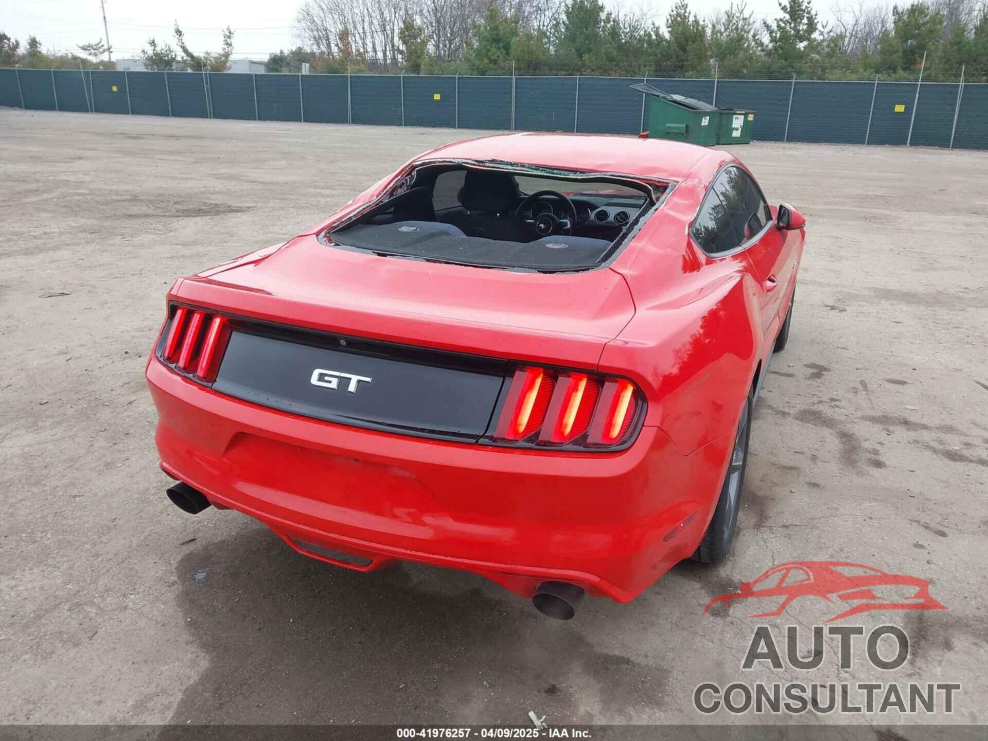 FORD MUSTANG 2016 - 1FA6P8CF6G5266338