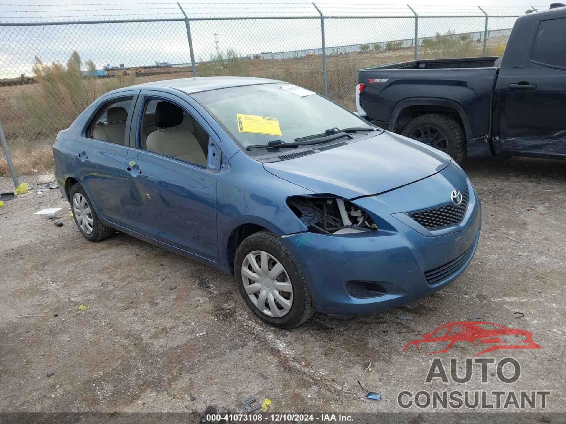 TOYOTA YARIS 2011 - JTDBT4K32B1405689