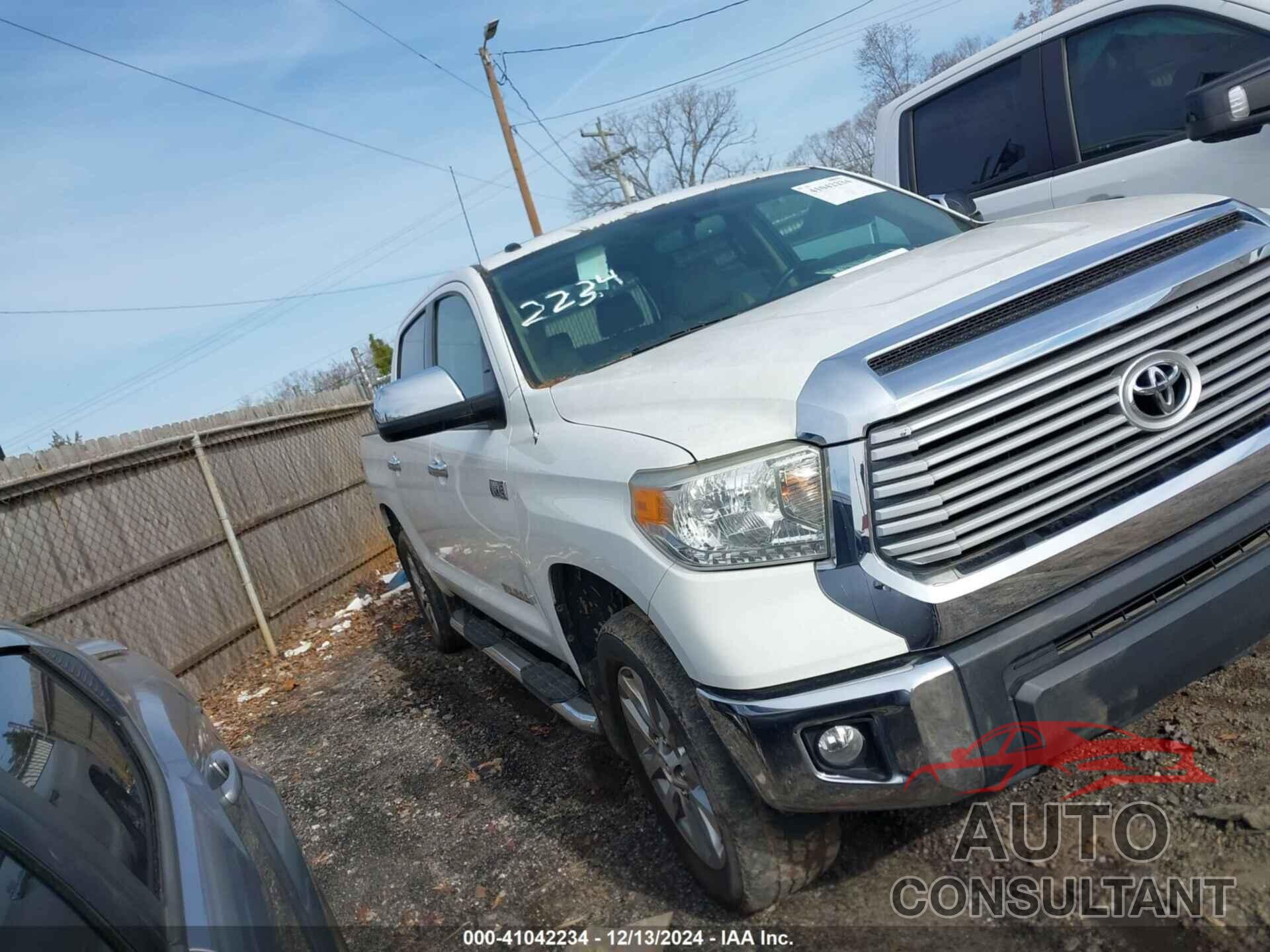 TOYOTA TUNDRA 2014 - 5TFHW5F12EX358830