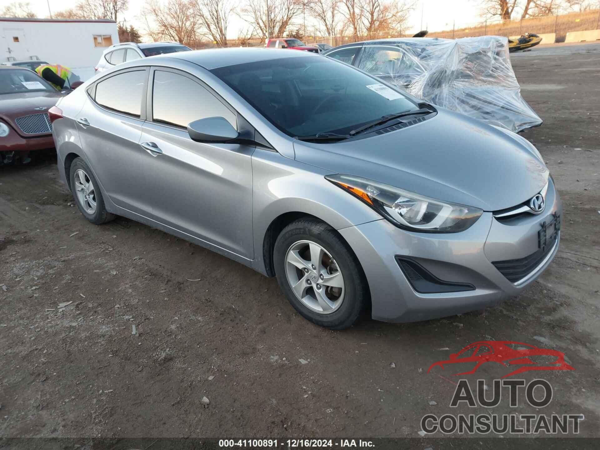 HYUNDAI ELANTRA 2015 - 5NPDH4AE3FH648911