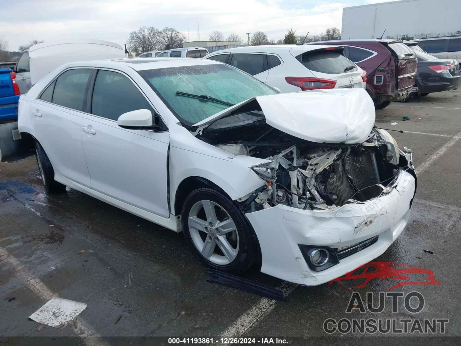 TOYOTA CAMRY 2012 - 4T1BF1FK5CU115546