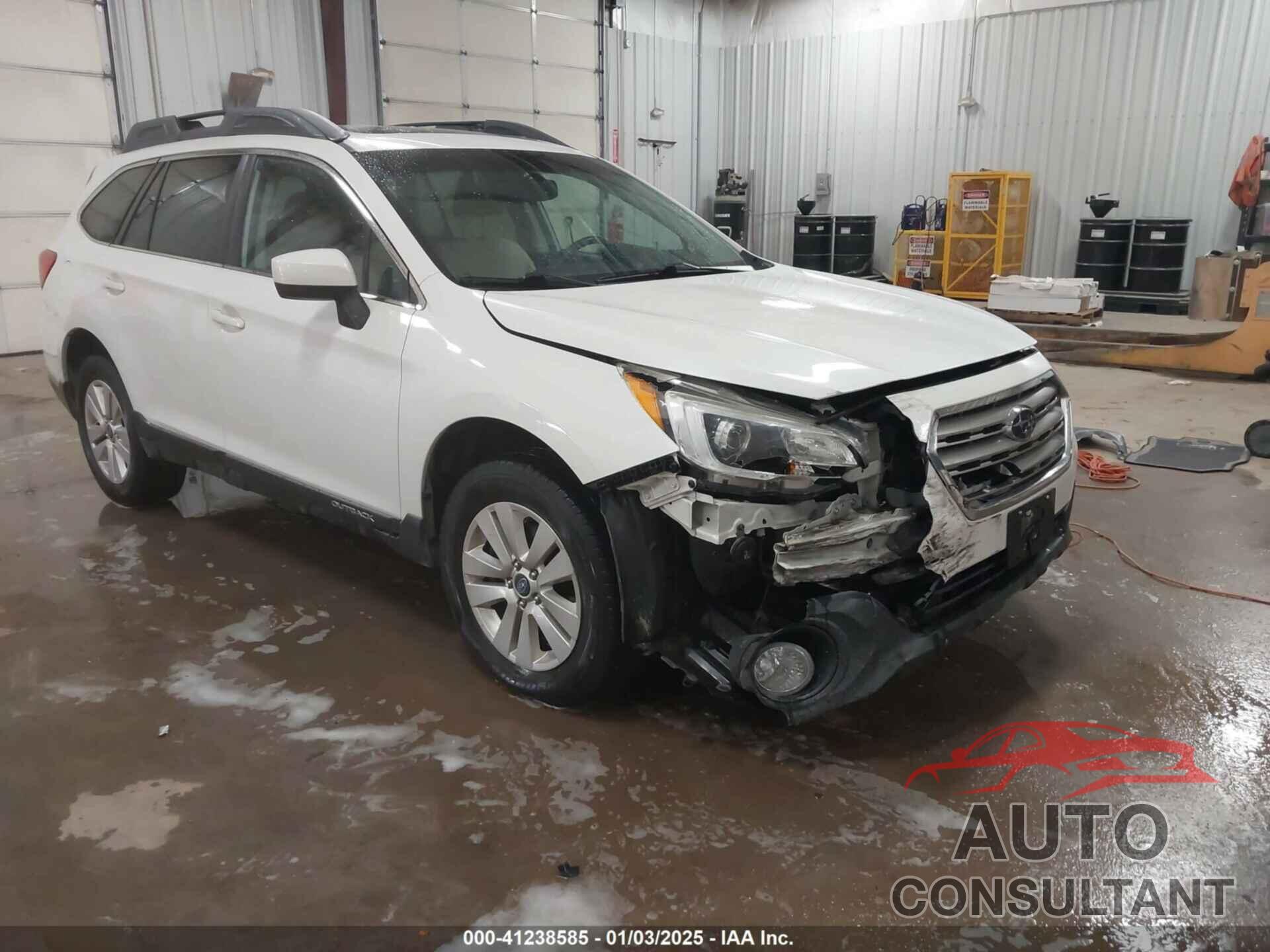 SUBARU OUTBACK 2017 - 4S4BSADC4H3249291