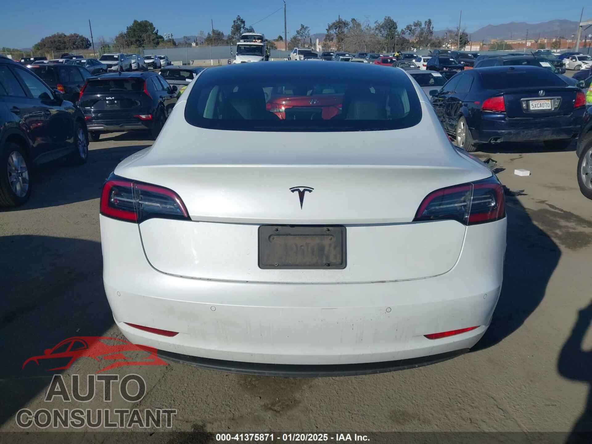TESLA MODEL 3 2019 - 5YJ3E1EA0KF476467