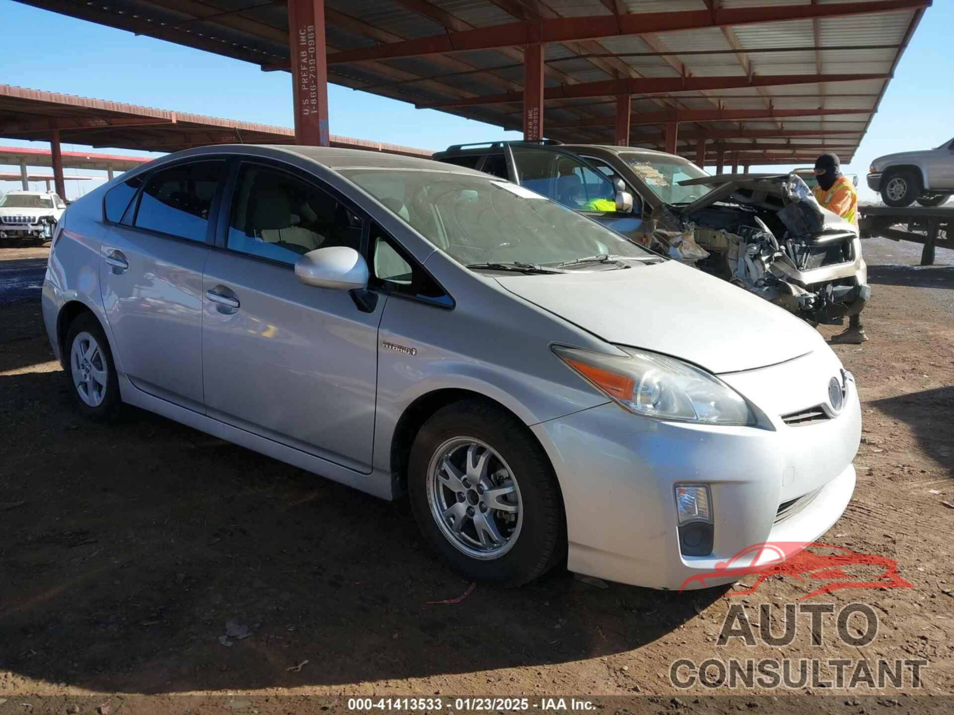 TOYOTA PRIUS 2011 - JTDKN3DU8B0251960