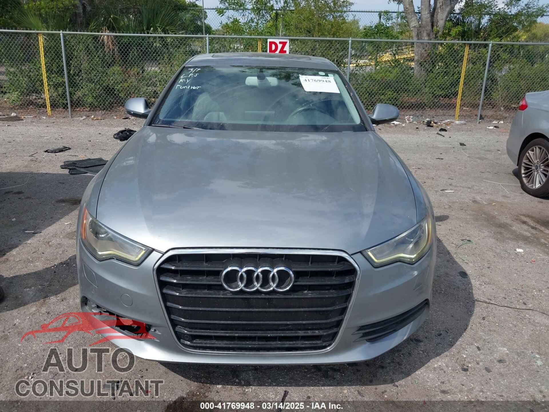 AUDI A6 2013 - WAUDFAFC8DN074618