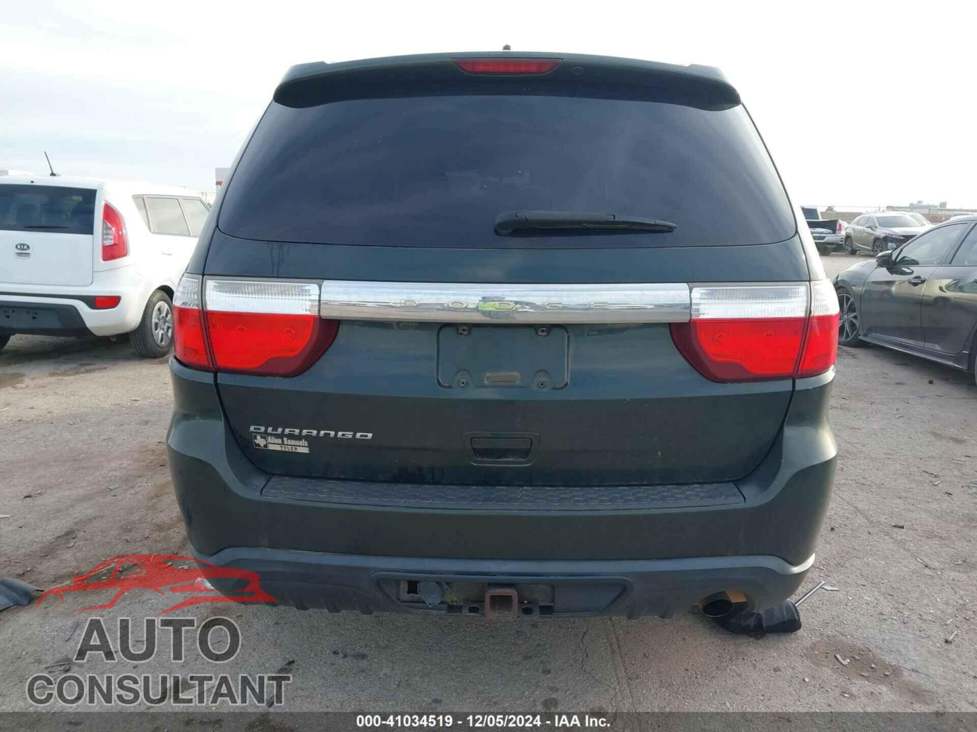 DODGE DURANGO 2011 - 1D4RD2GG7BC629785