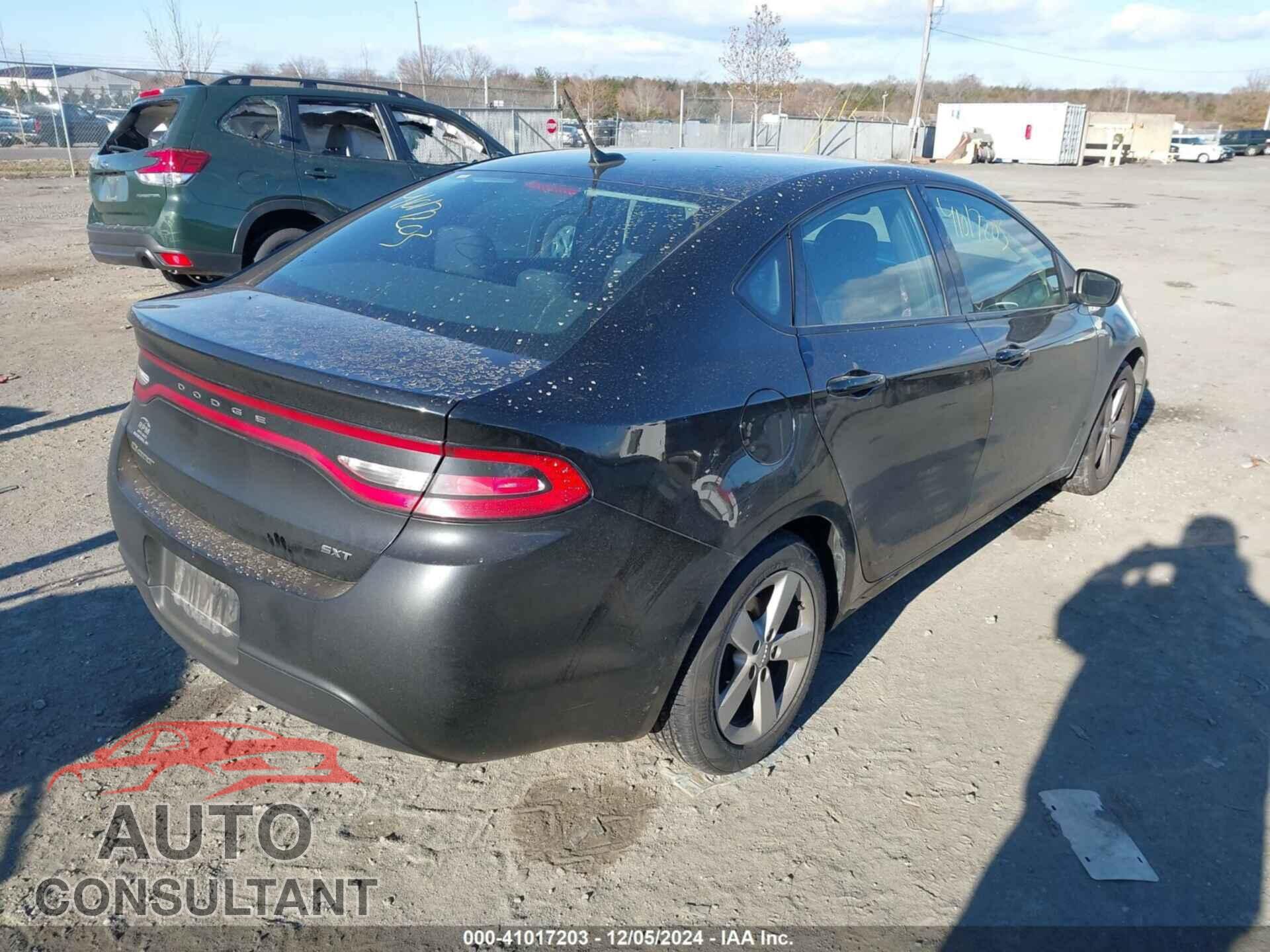 DODGE DART 2015 - 1C3CDFBBXFD373877