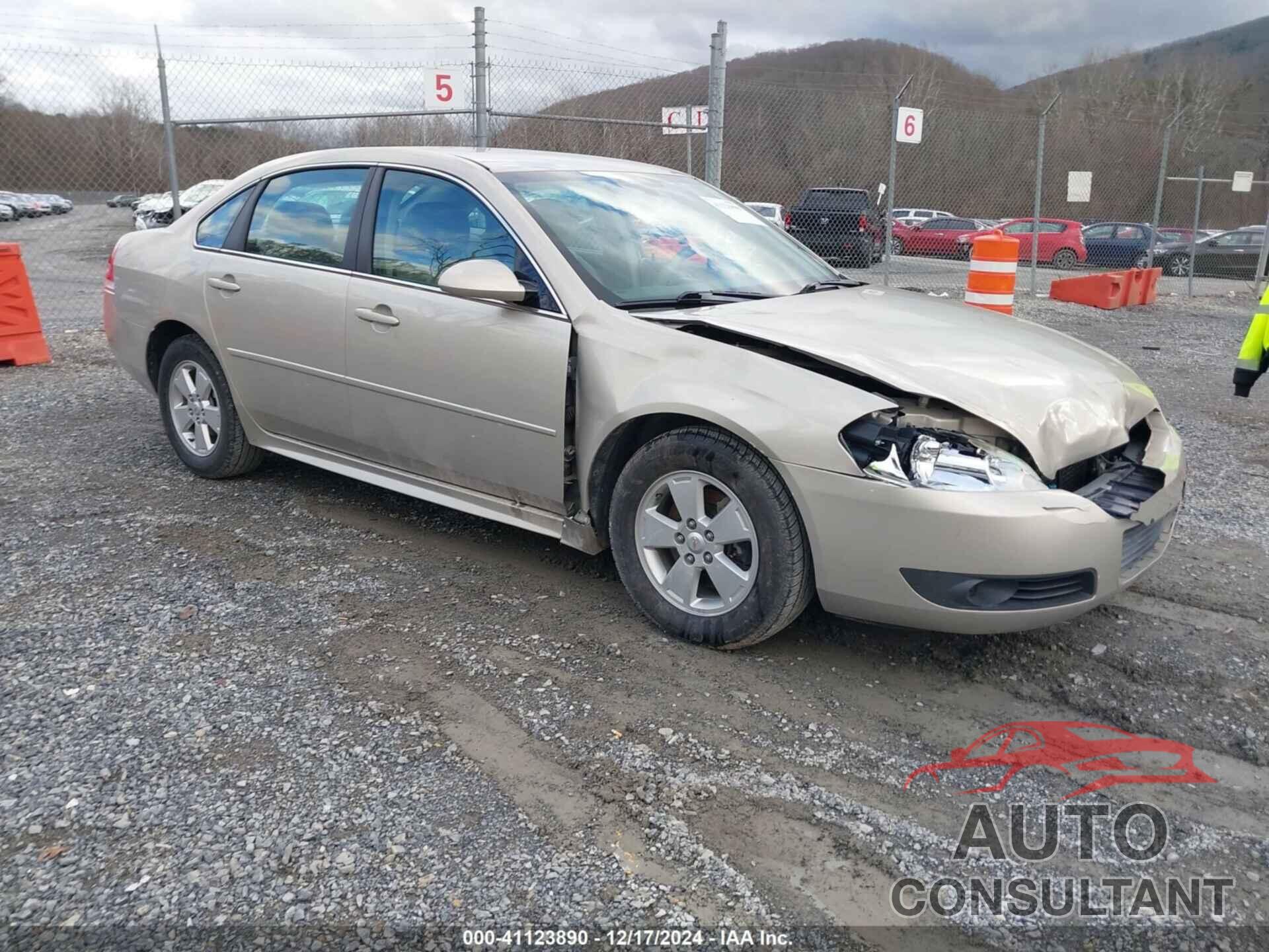 CHEVROLET IMPALA 2011 - 2G1WG5EK5B1234857