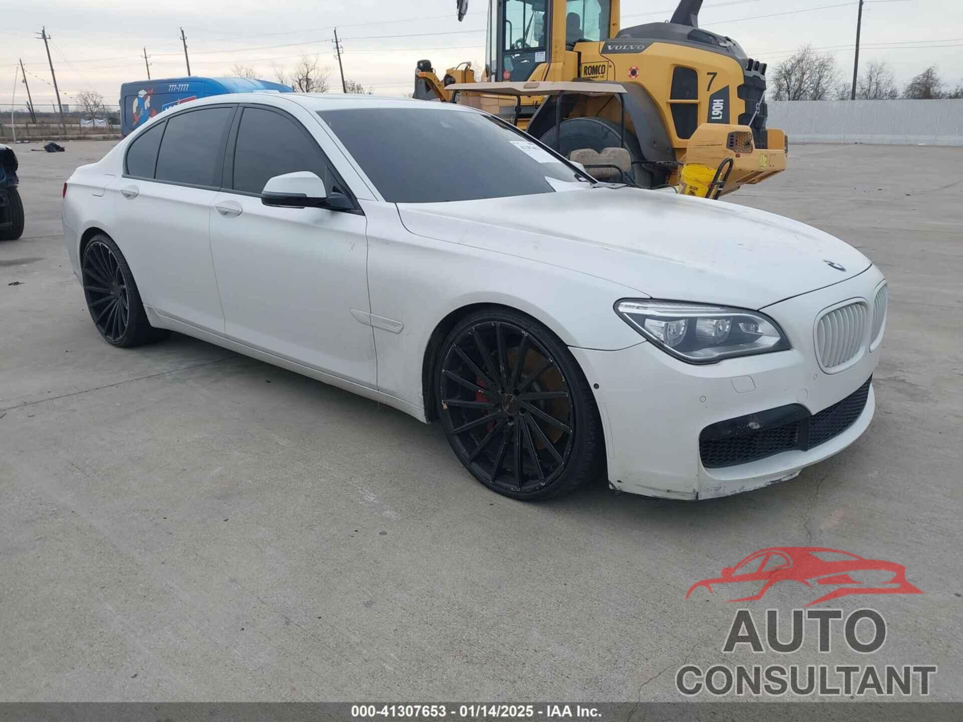 BMW 750I 2013 - WBAYA8C54DC996491