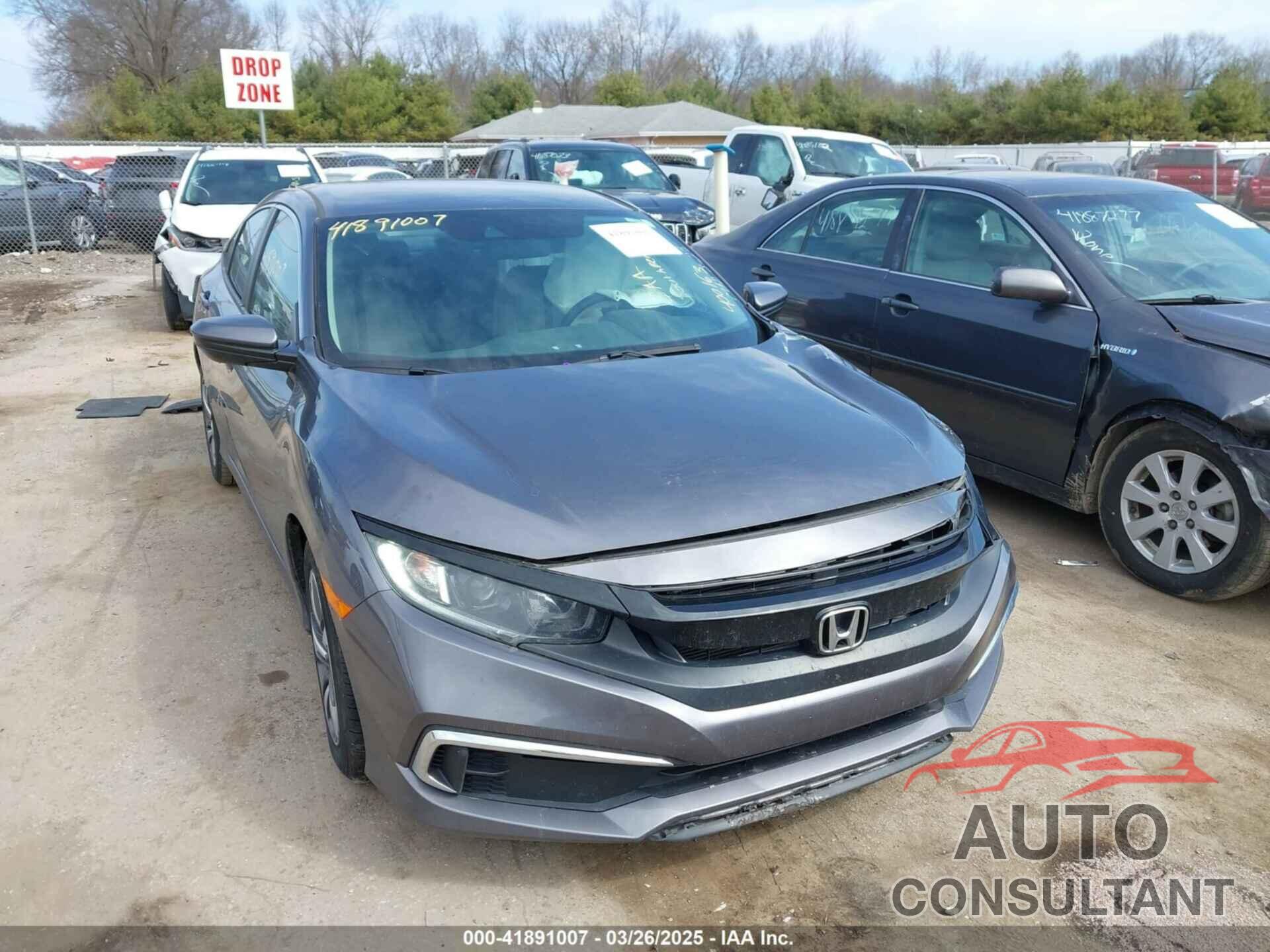 HONDA CIVIC 2019 - 19XFC2F61KE037495