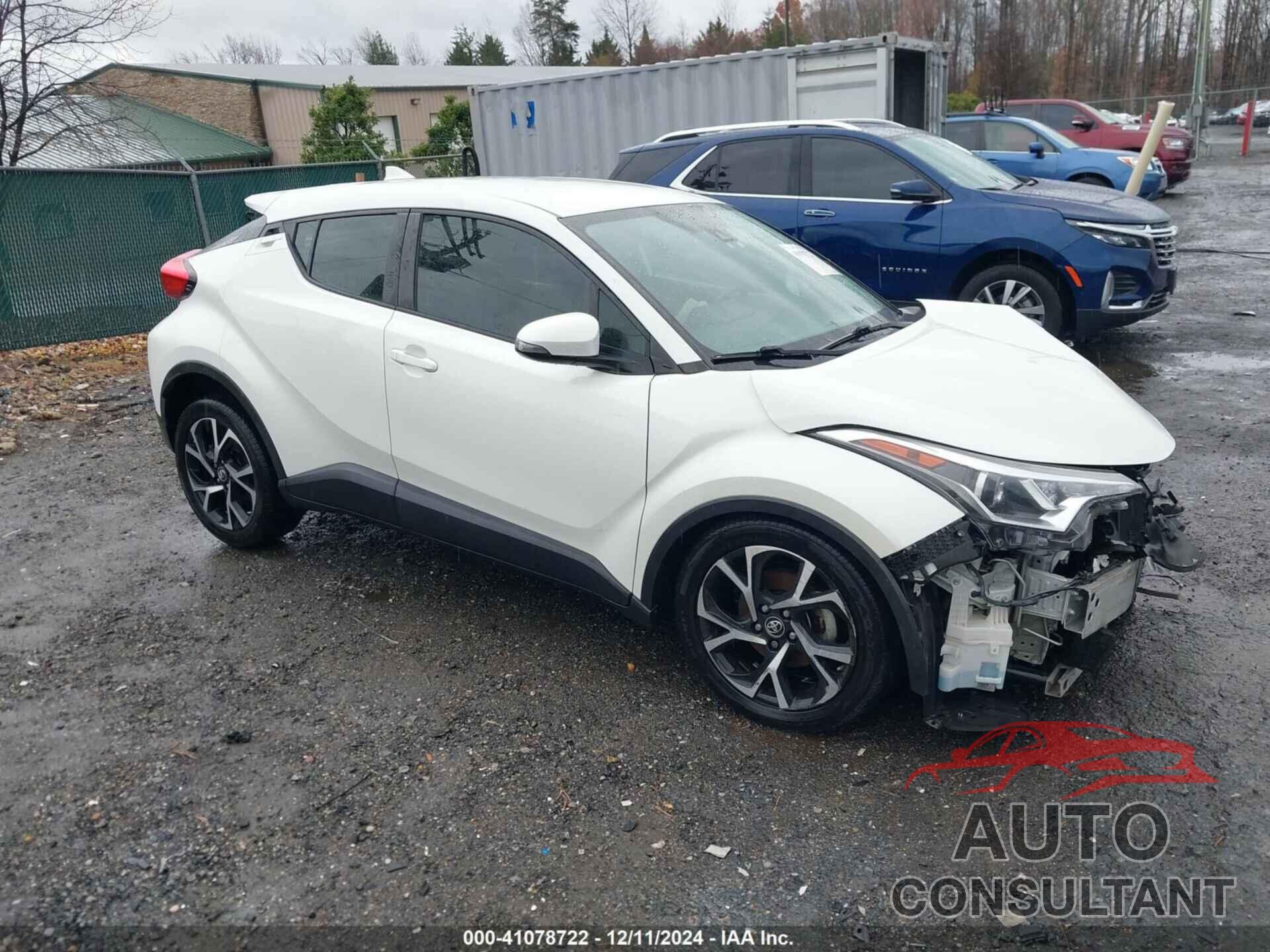 TOYOTA C-HR 2018 - NMTKHMBX4JR008991