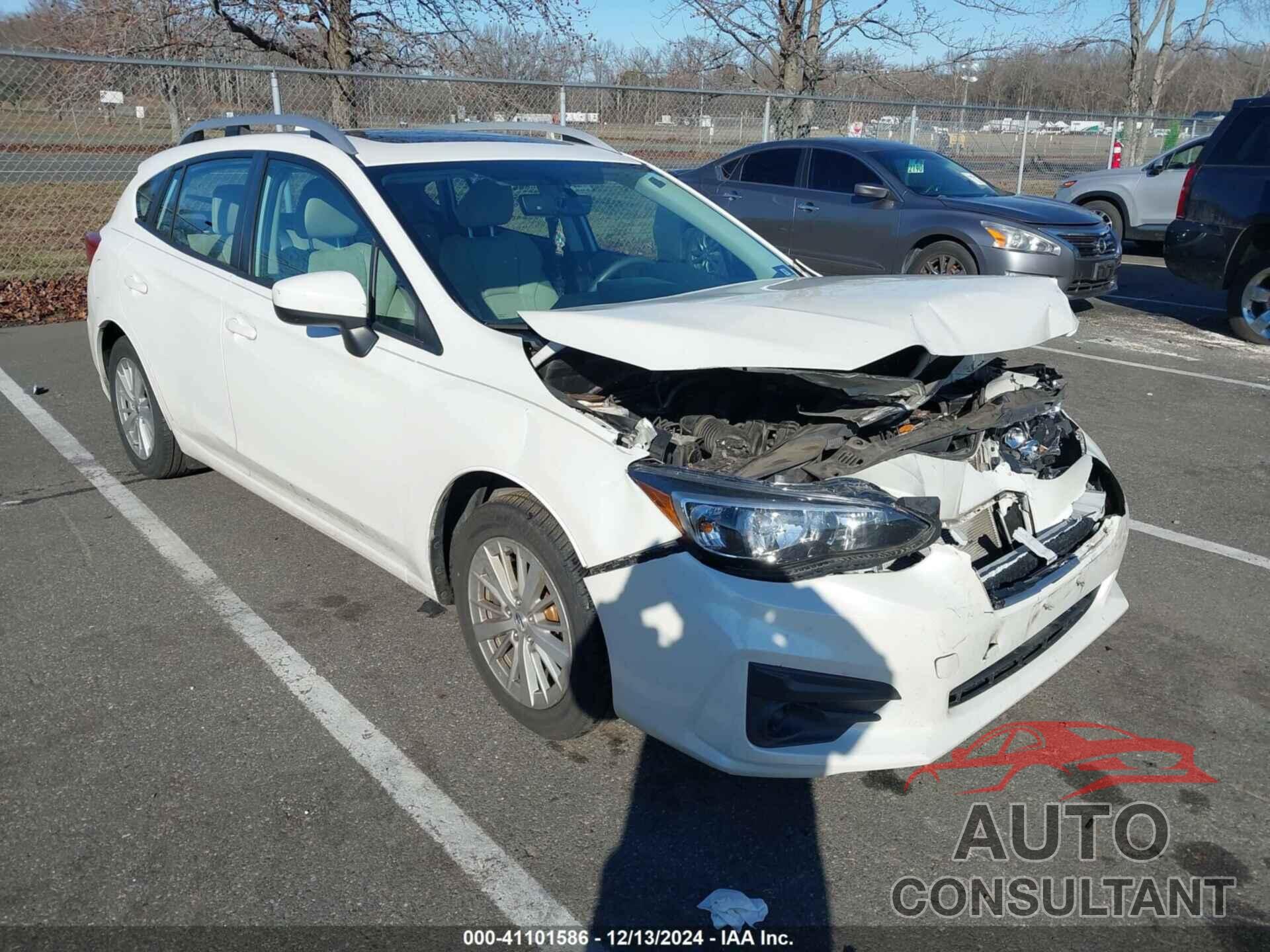 SUBARU IMPREZA 2017 - 4S3GTAB68H3745828