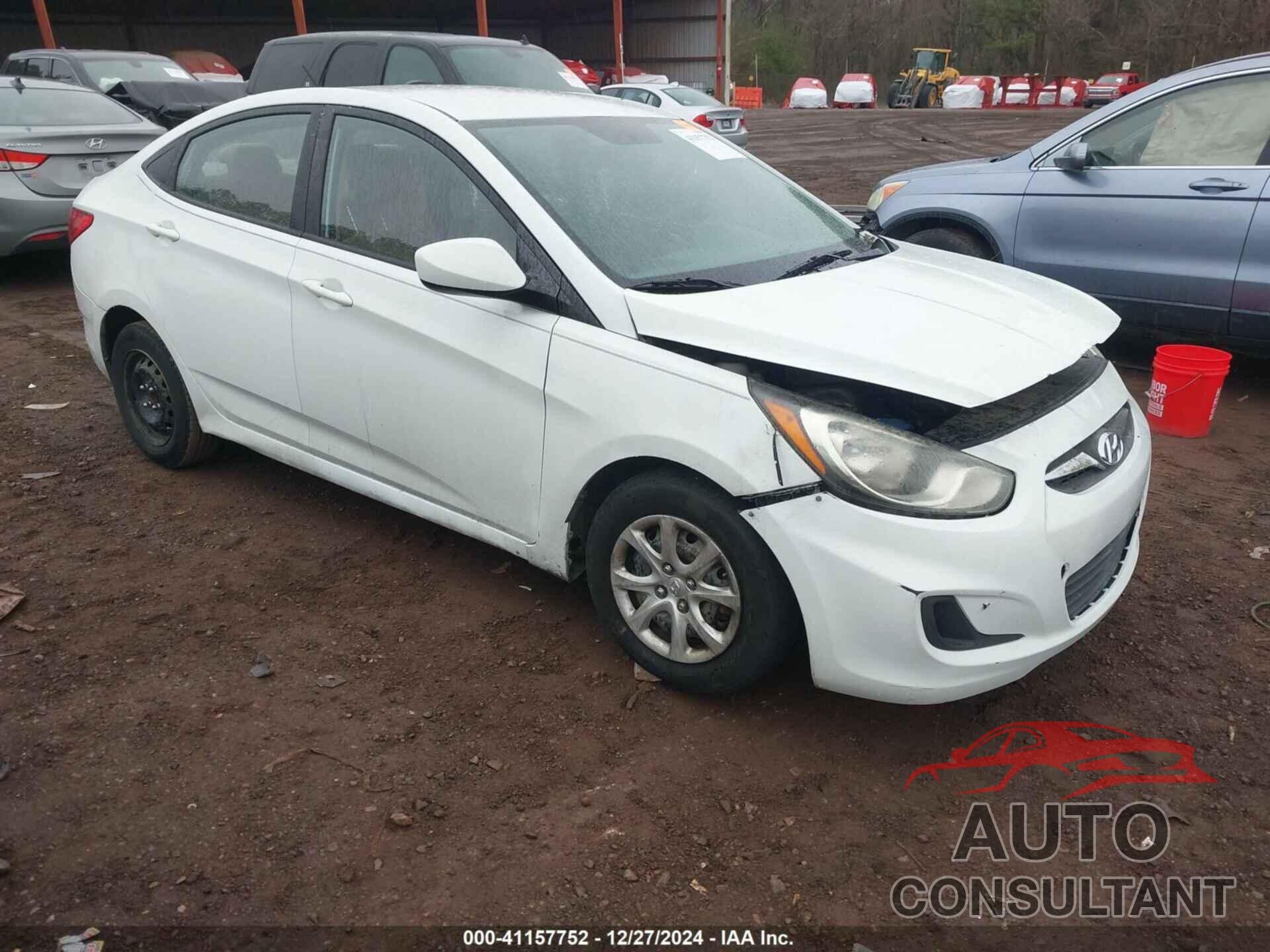 HYUNDAI ACCENT 2013 - KMHCT4AE3DU311728