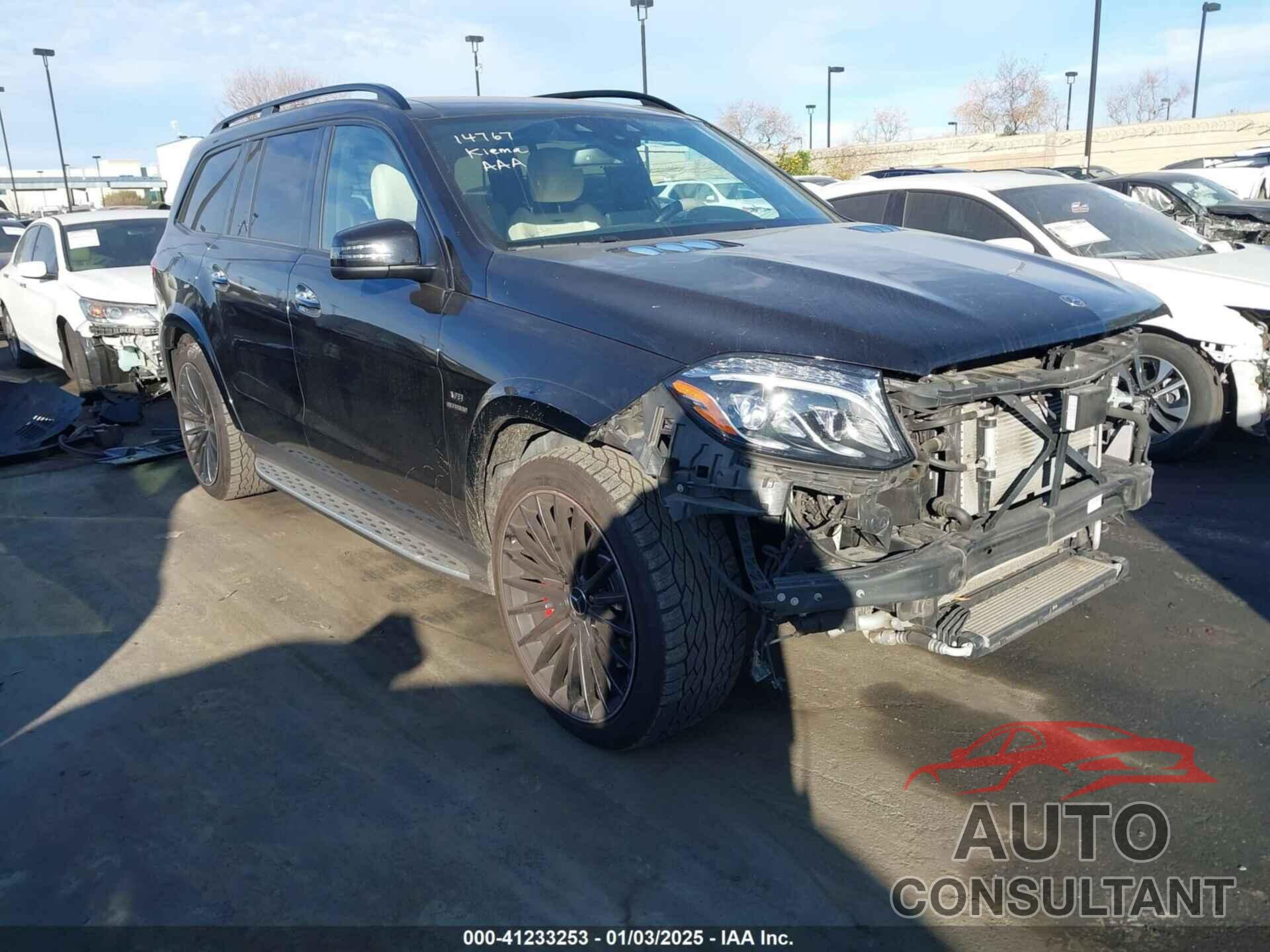 MERCEDES-BENZ AMG GLS 63 2017 - 4JGDF7FE3HA962211
