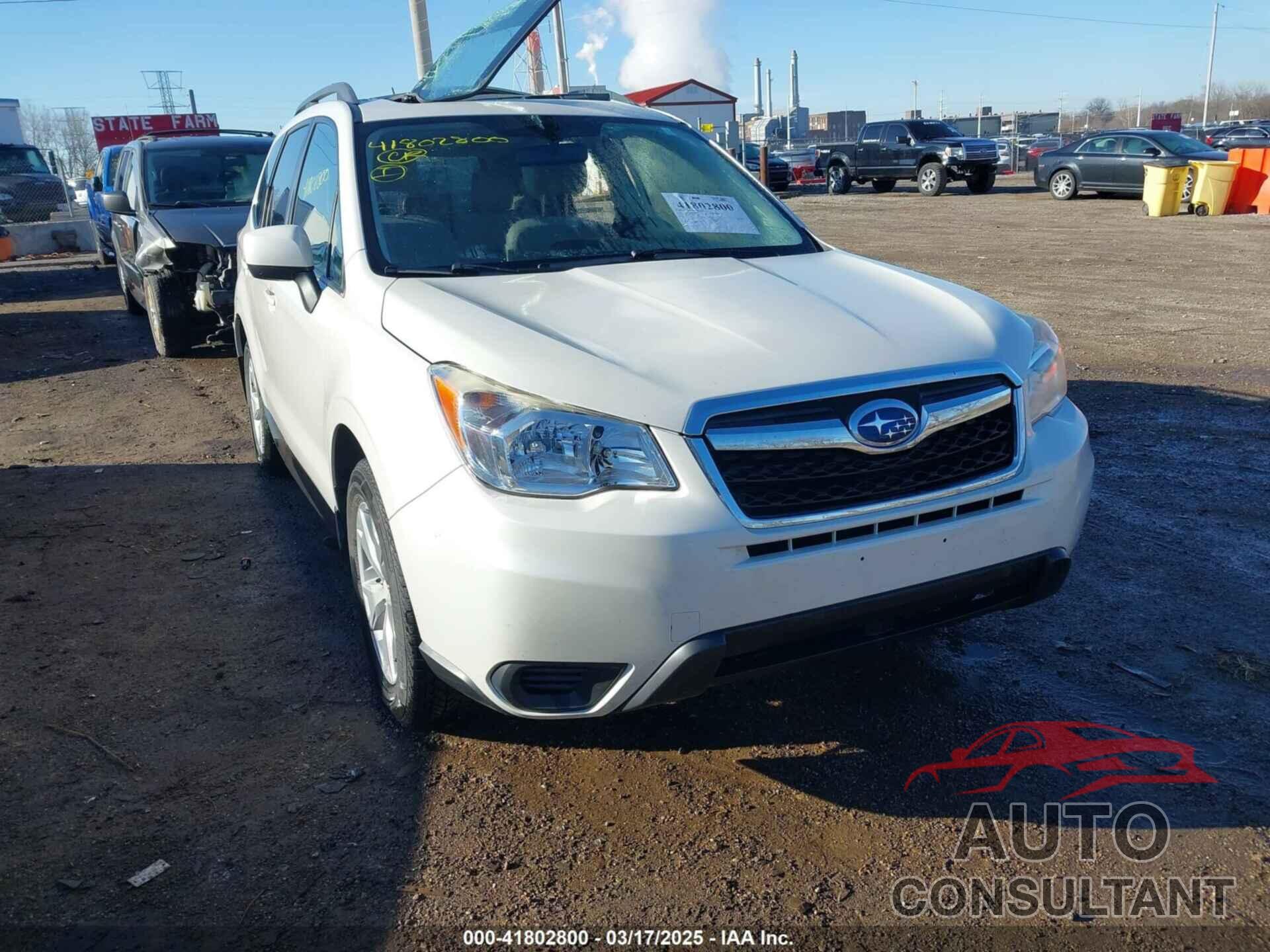 SUBARU FORESTER 2015 - JF2SJADC4FH567825