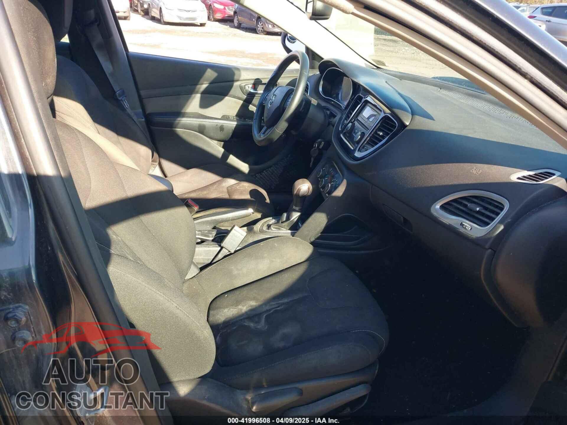 DODGE DART 2013 - 1C3CDFBA6DD156038