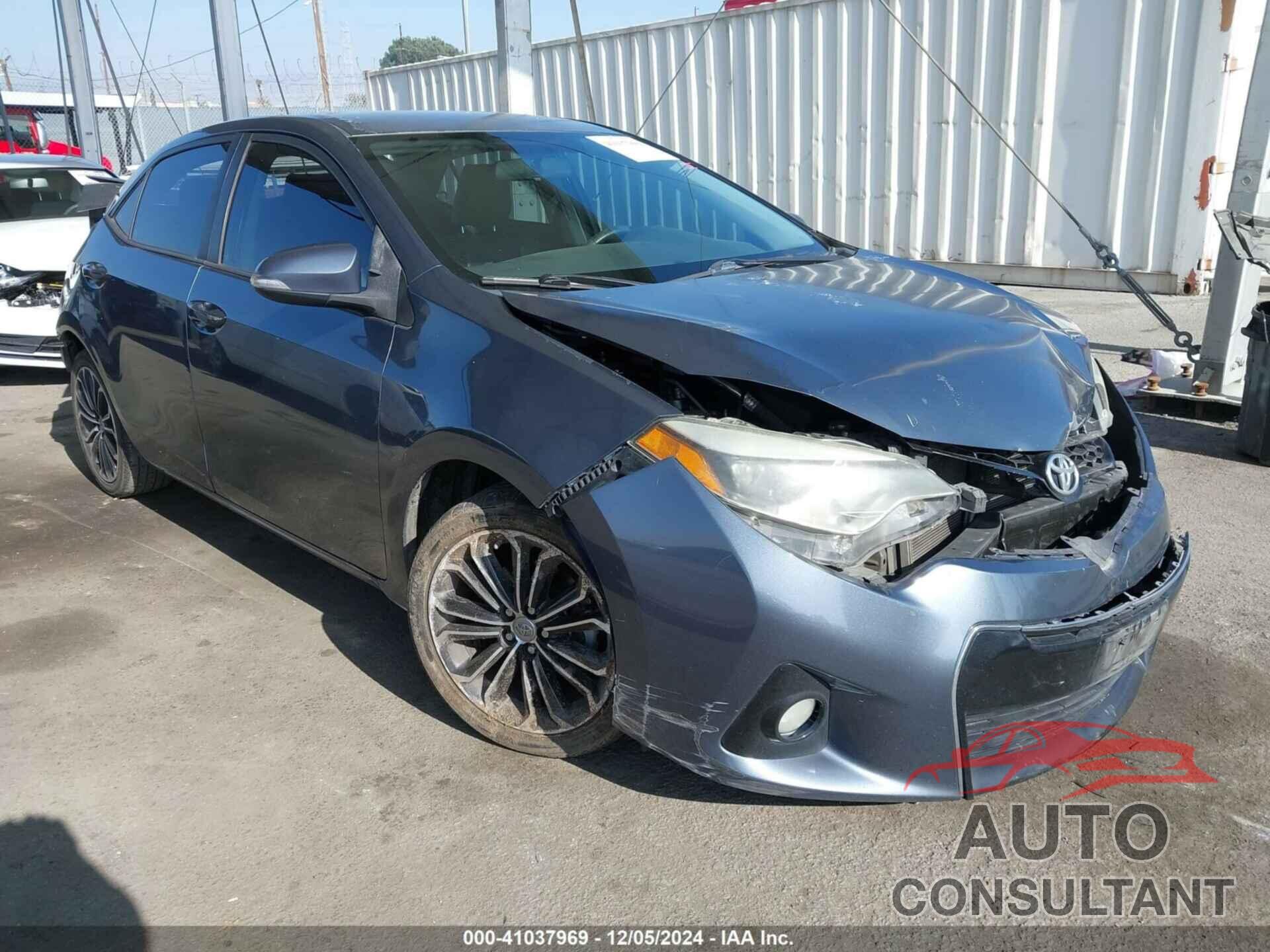 TOYOTA COROLLA 2016 - 5YFBURHE0GP373511