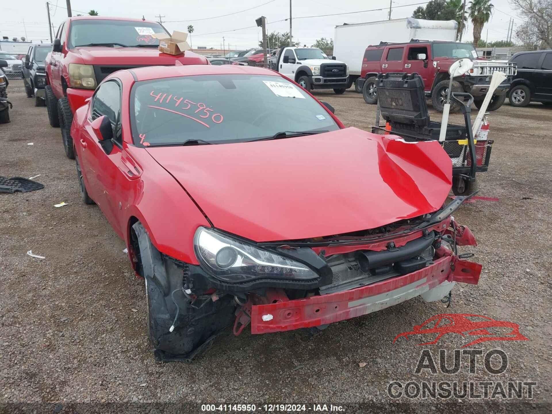TOYOTA 86 2018 - JF1ZNAA13J9700149