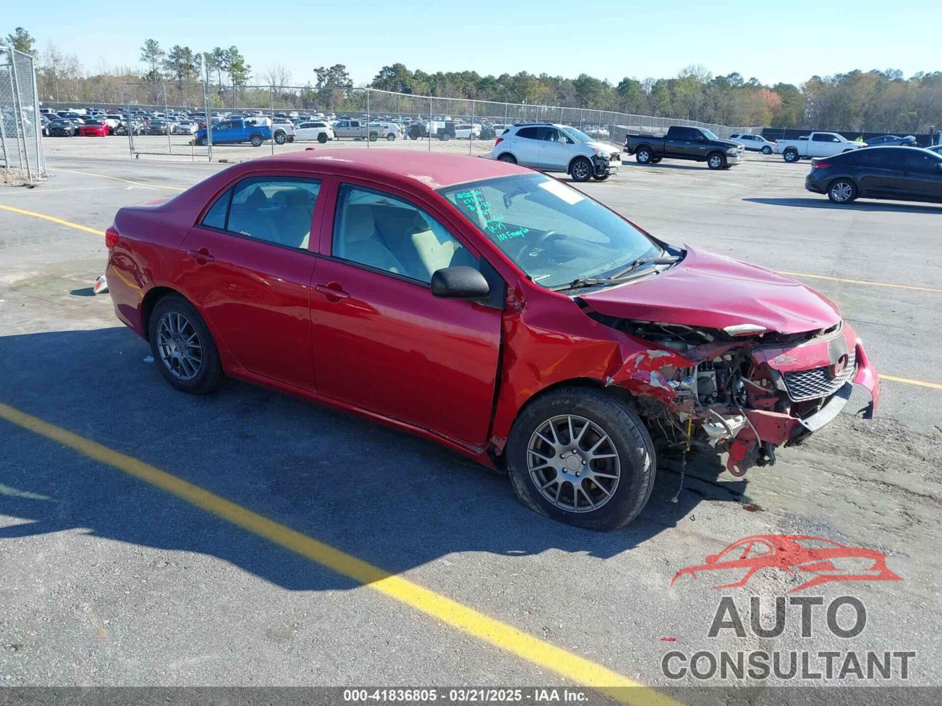 TOYOTA COROLLA 2010 - 1NXBU4EE2AZ319575