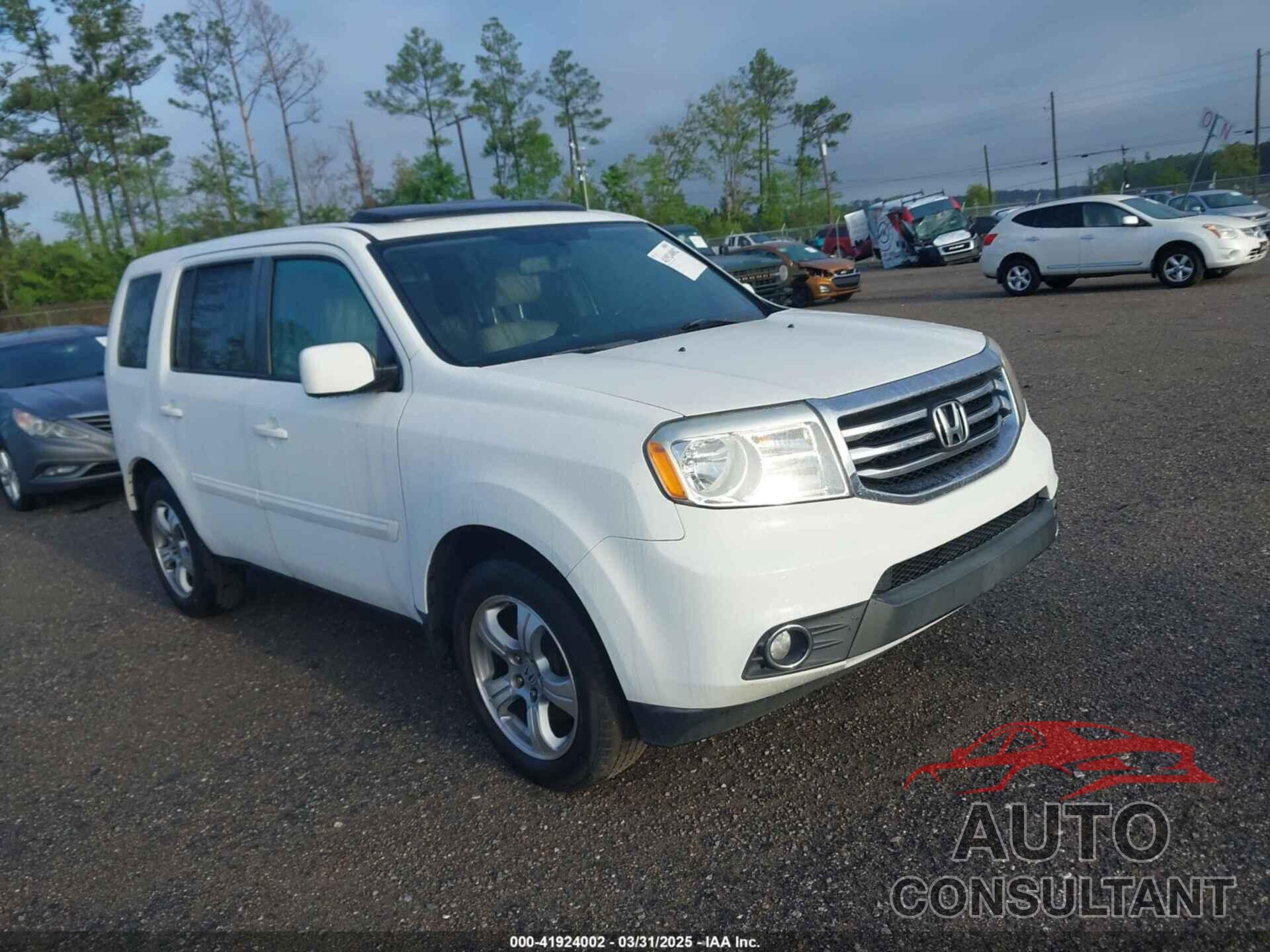 HONDA PILOT 2014 - 5FNYF3H50EB021362