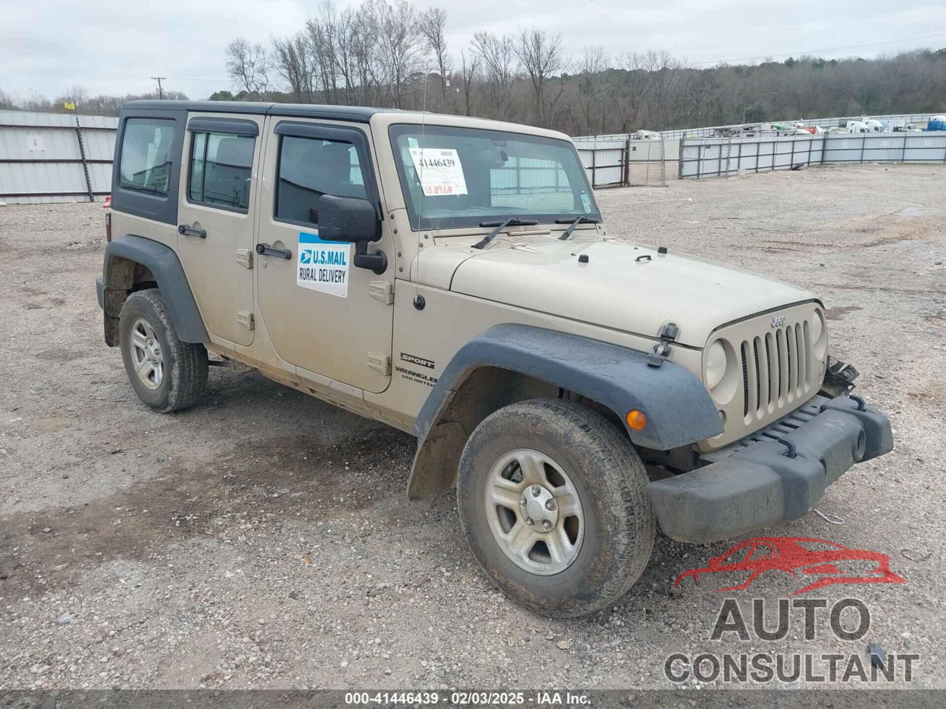 JEEP WRANGLER UNLIMITED 2016 - 1C4BJWKG2GL272707