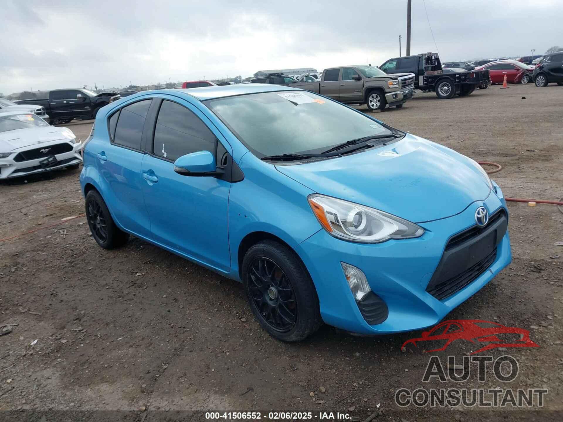 TOYOTA PRIUS C 2016 - JTDKDTB3XG1136226