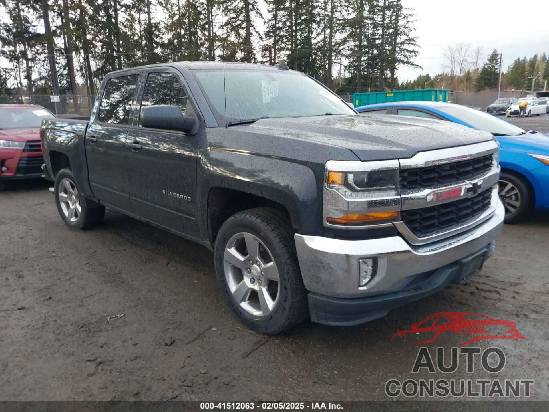 CHEVROLET SILVERADO 1500 2017 - 3GCPCREC2HG230174