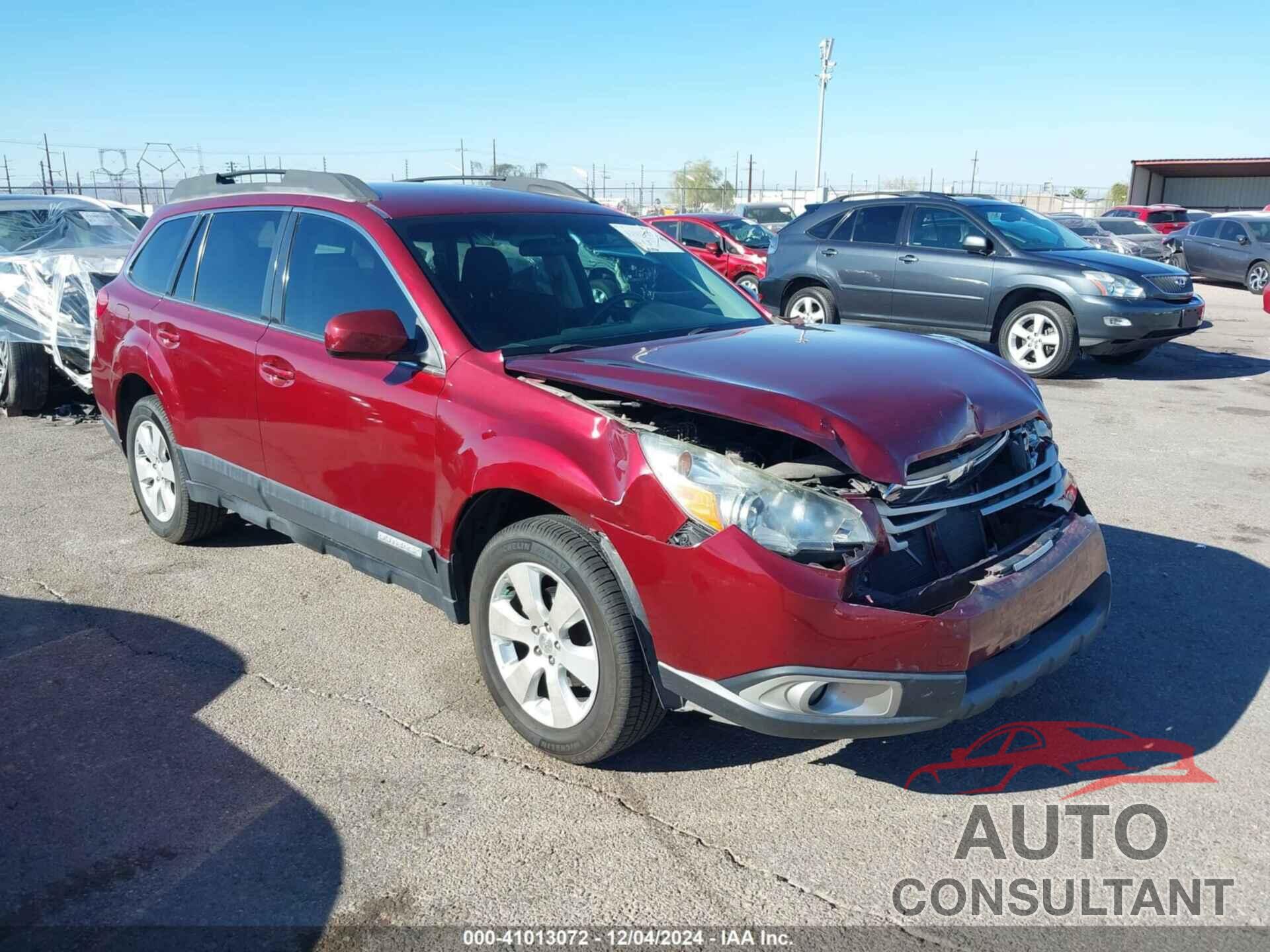 SUBARU OUTBACK 2012 - 4S4BRBCC1C3228295