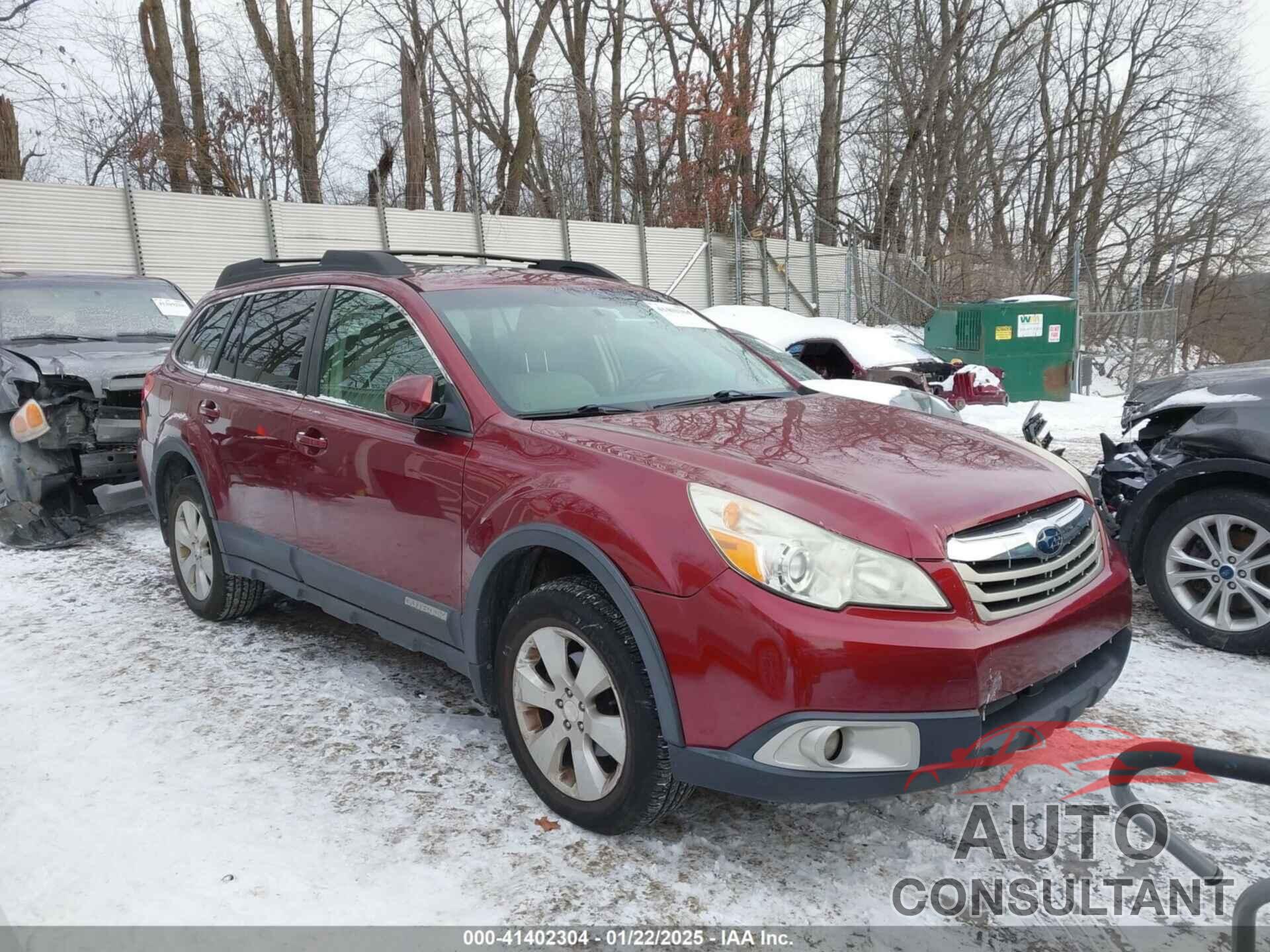 SUBARU OUTBACK 2011 - 4S4BRBGC2B3415473