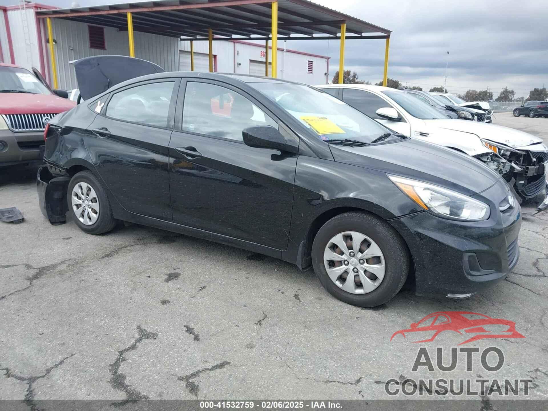 HYUNDAI ACCENT 2016 - KMHCT4AE9GU080841