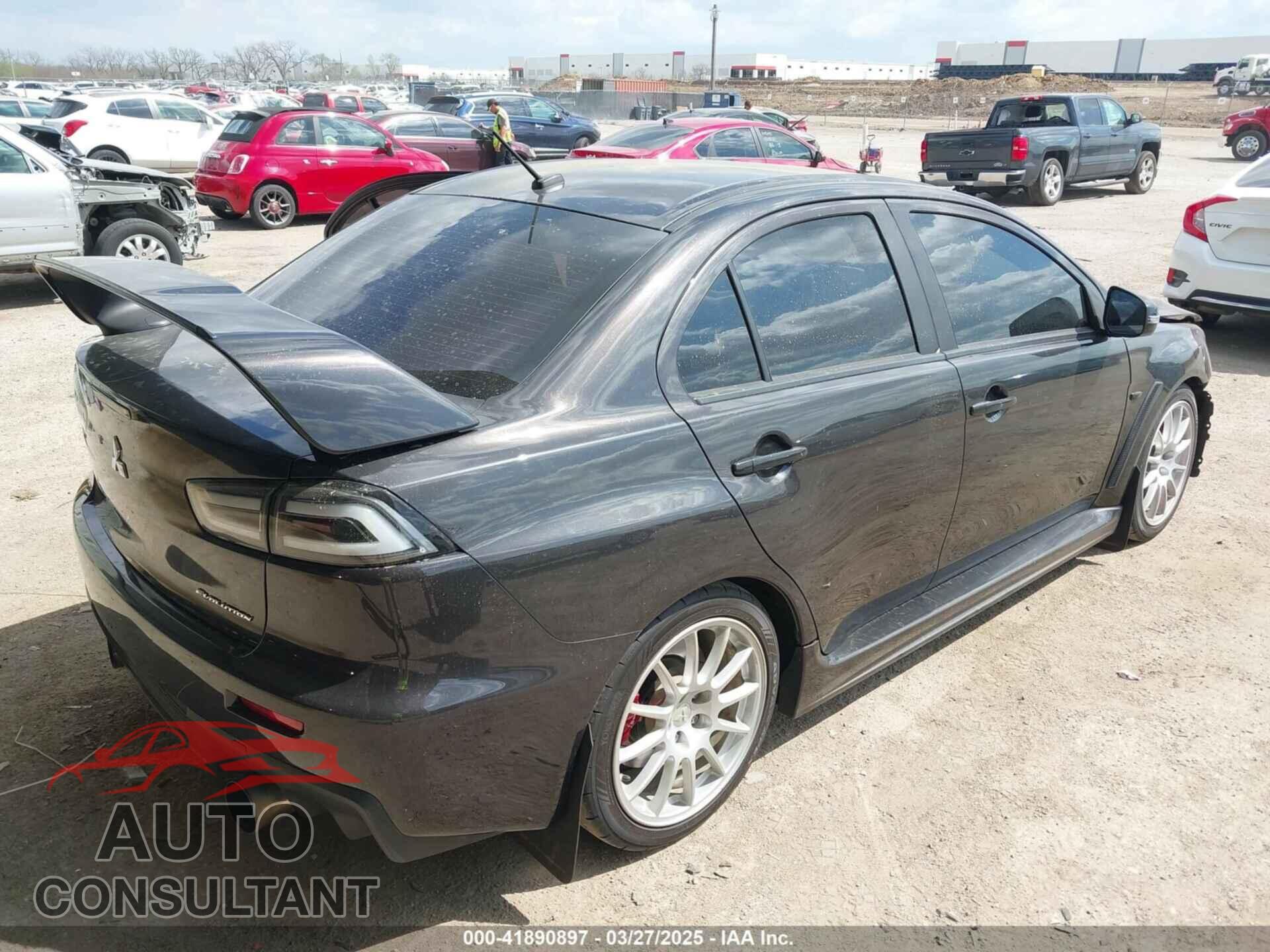 MITSUBISHI LANCER EVOLUTION 2015 - JA32W8FV2FU020047