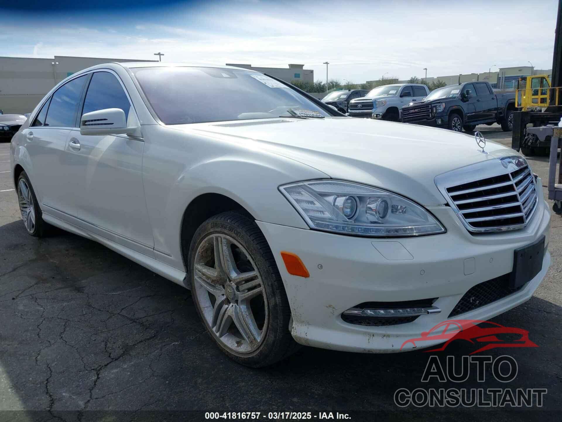 MERCEDES-BENZ S 550 2013 - WDDNG7DB9DA531175