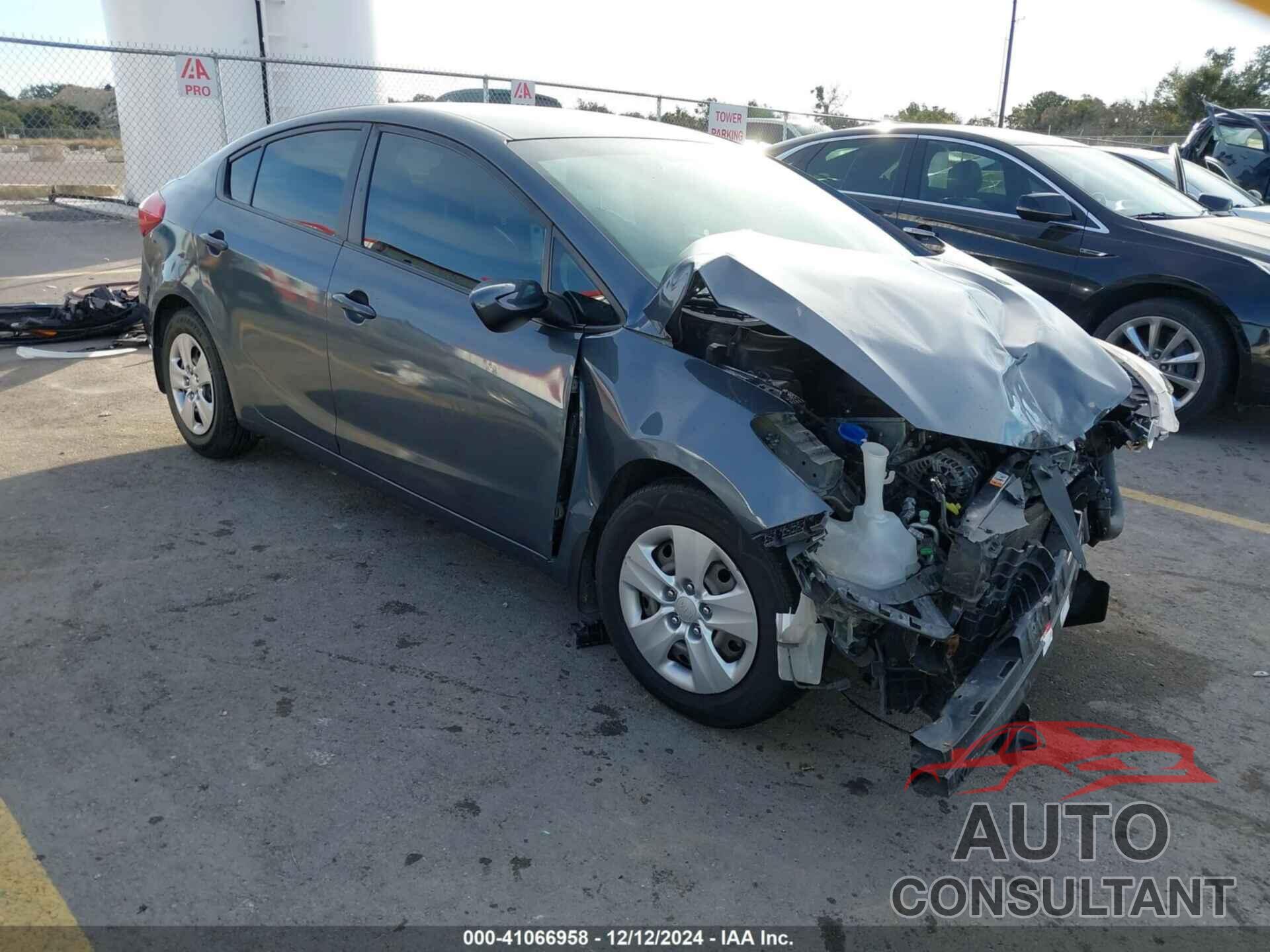 KIA FORTE 2016 - KNAFK4A63G5572463